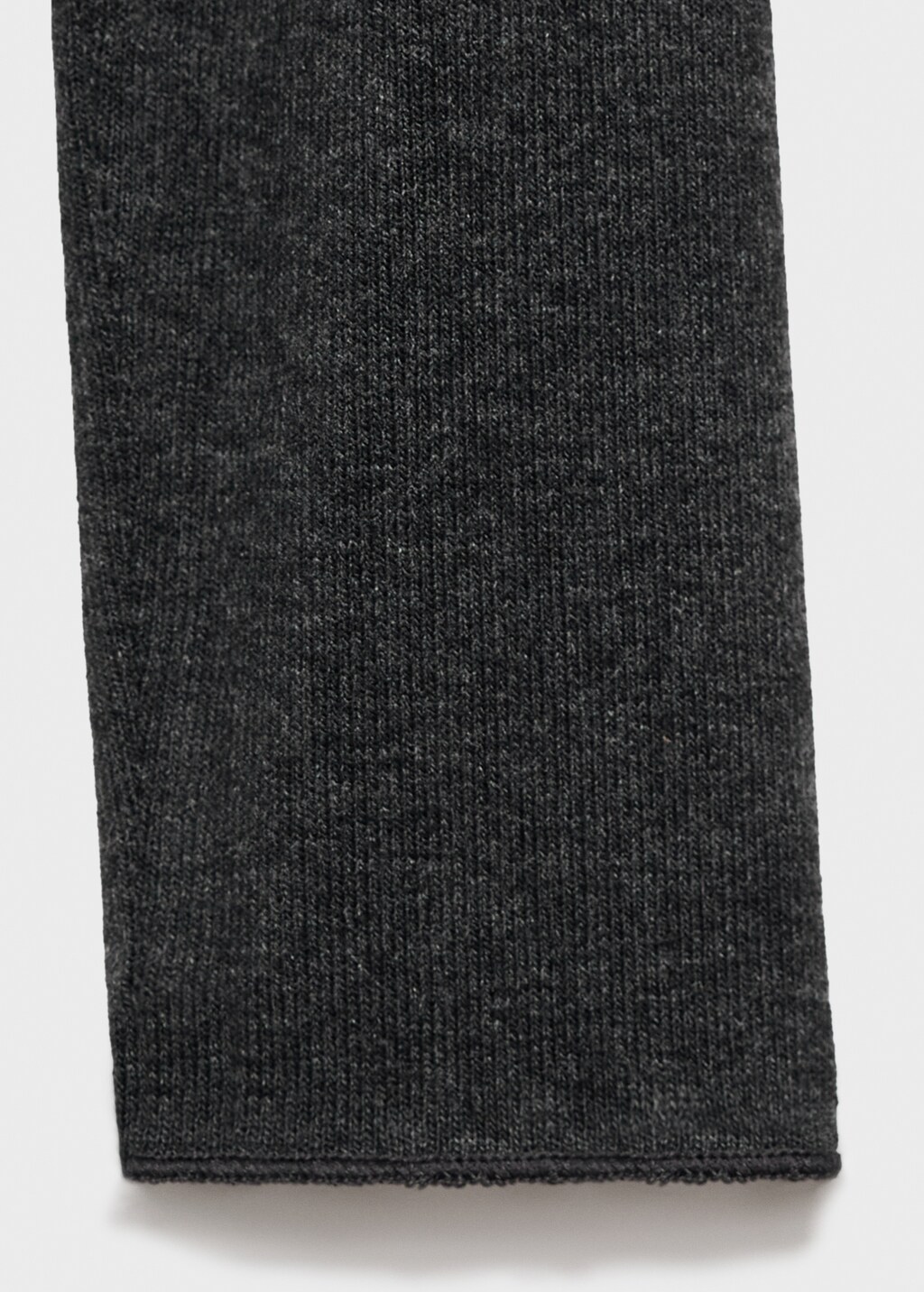 Combined crew neck sweater