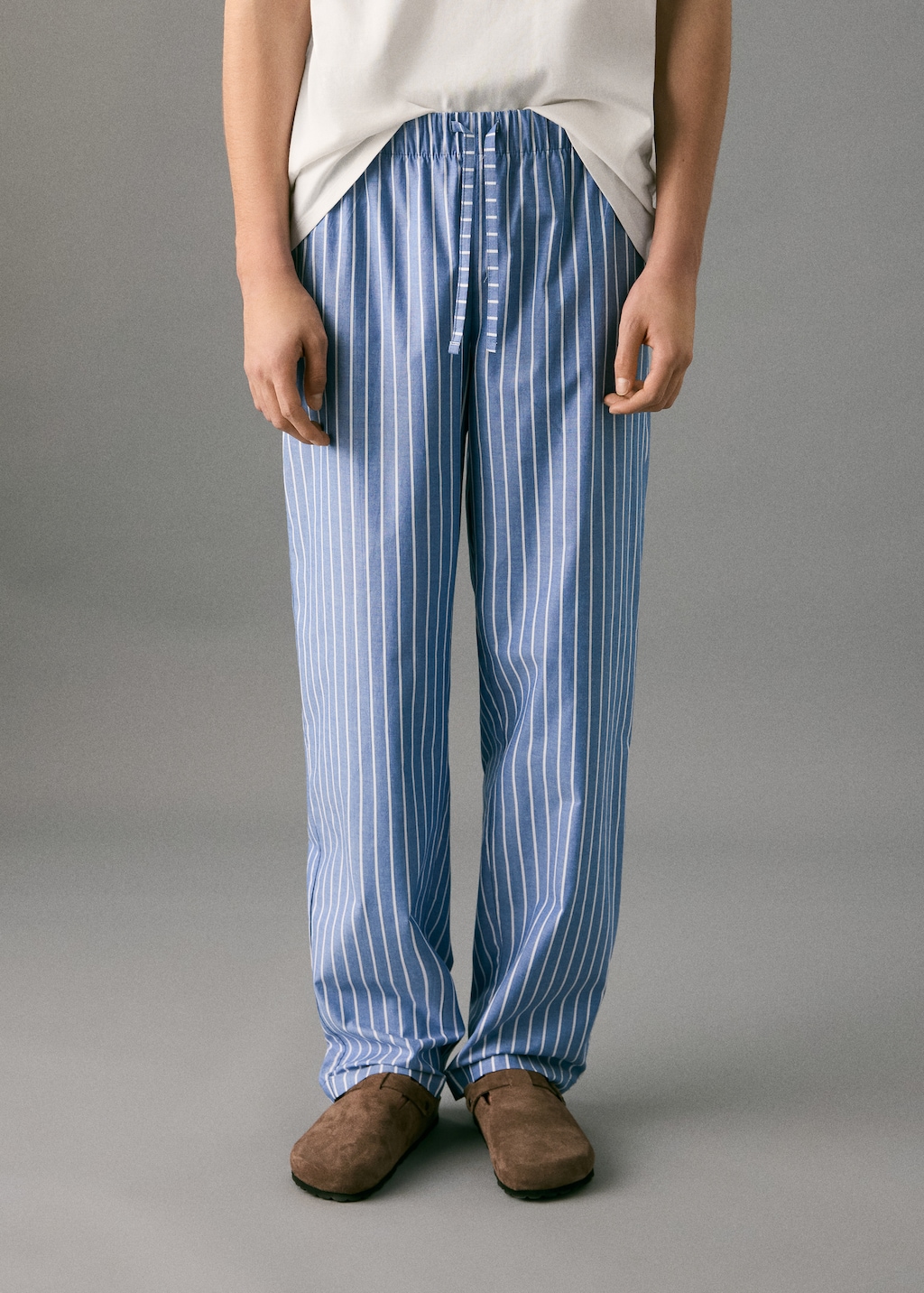 Striped long pyjamas