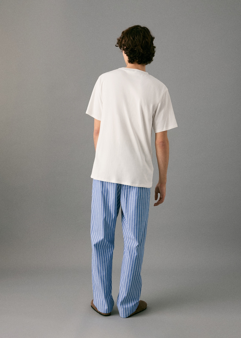 Striped long pyjamas