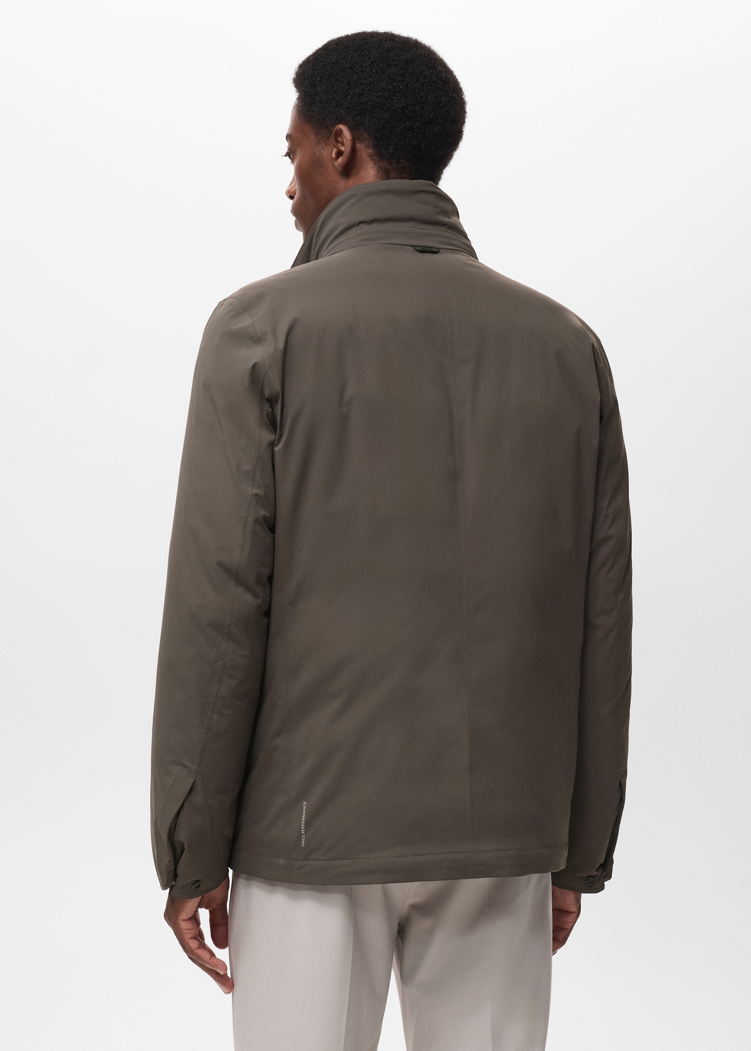 Kurtka z kieszeniami waterproof Thermolite® - Tylna strona artykułu