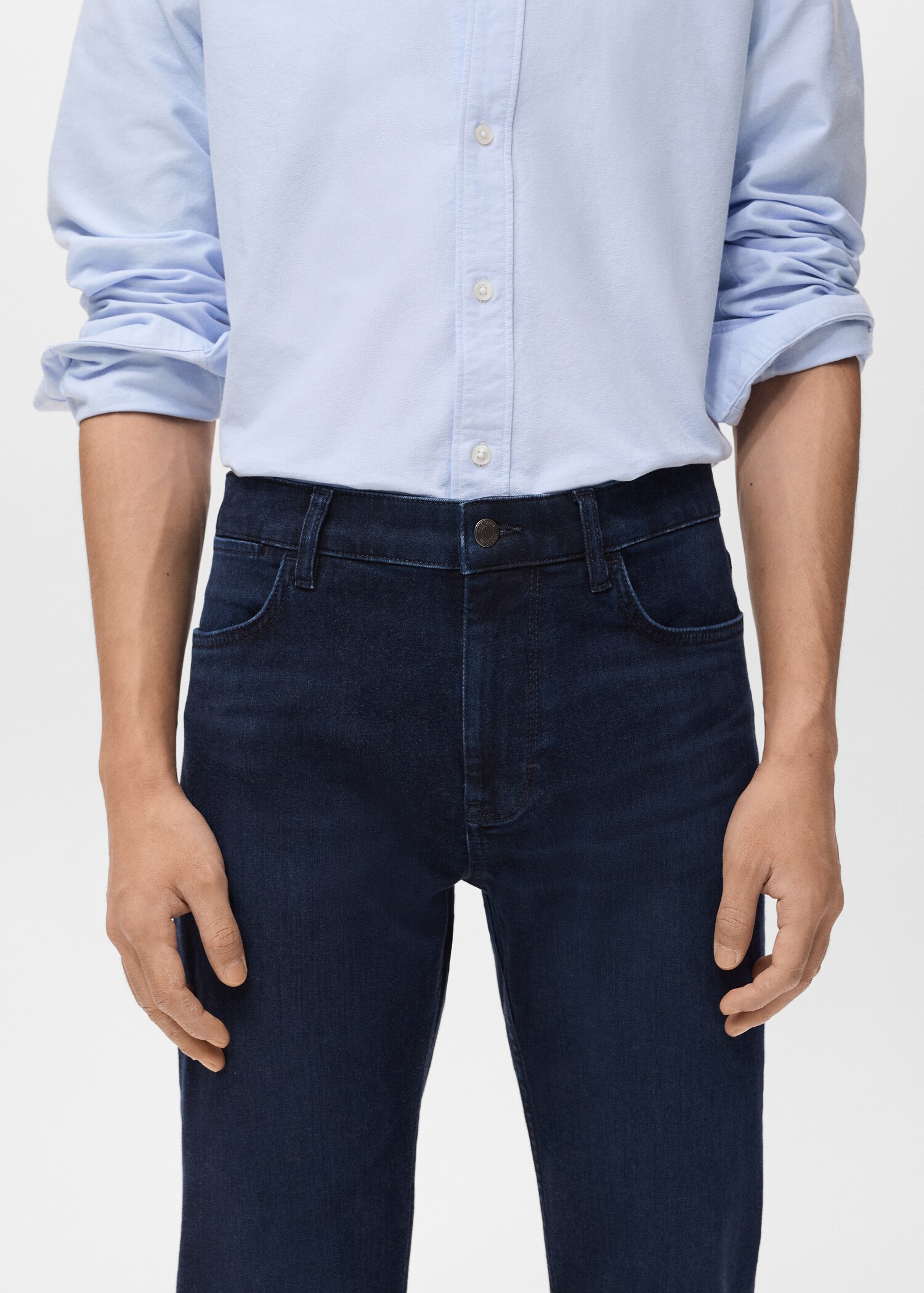 Veste slim-fit micro pied-de-poule - Détail de l'article 6