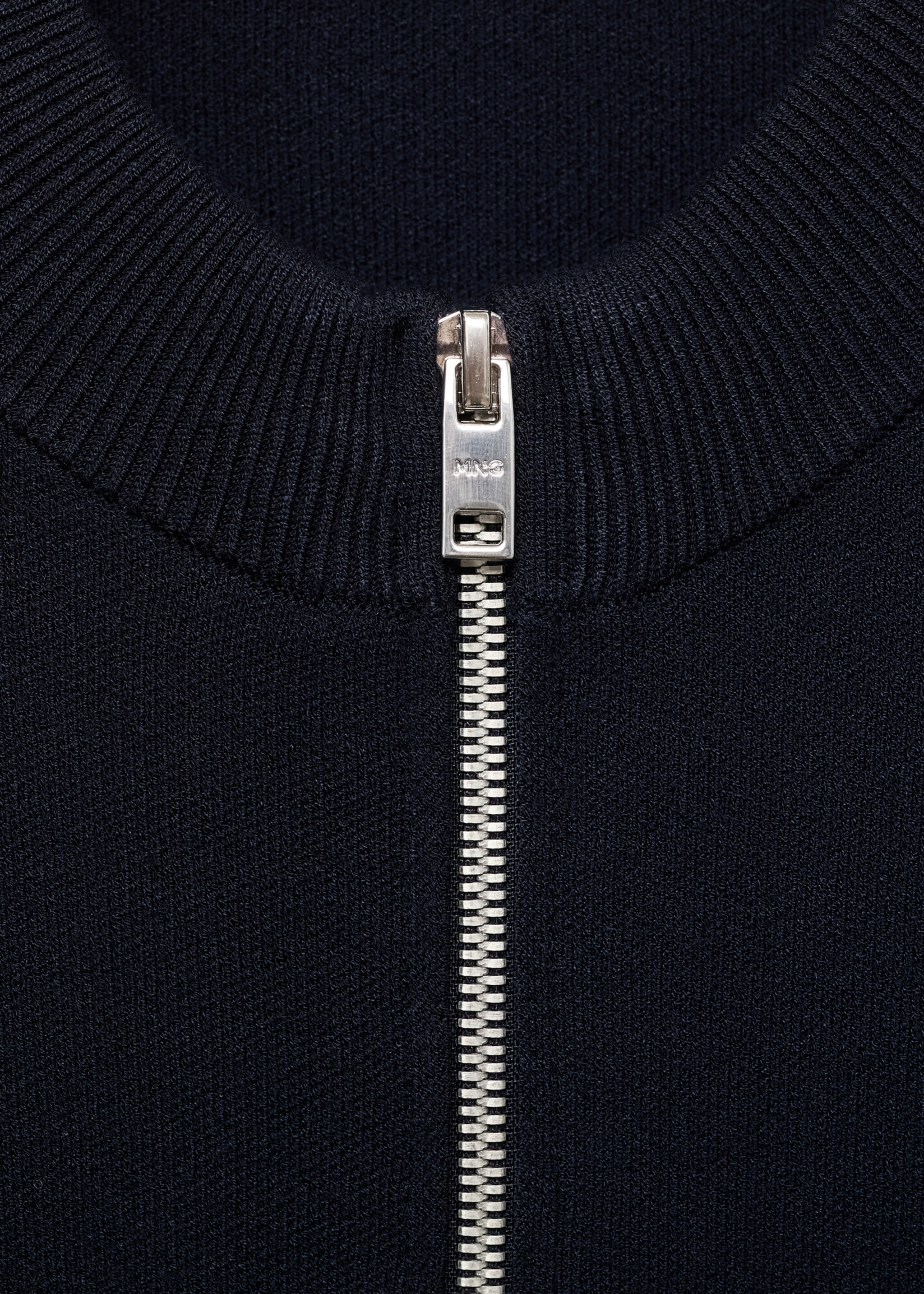 Zipped knit cardigan - Details of the article 8