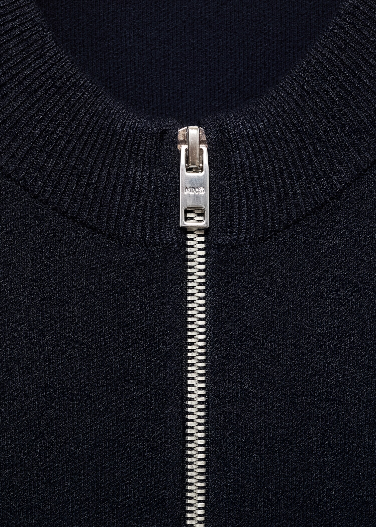 Zipped knit cardigan - Details of the article 8