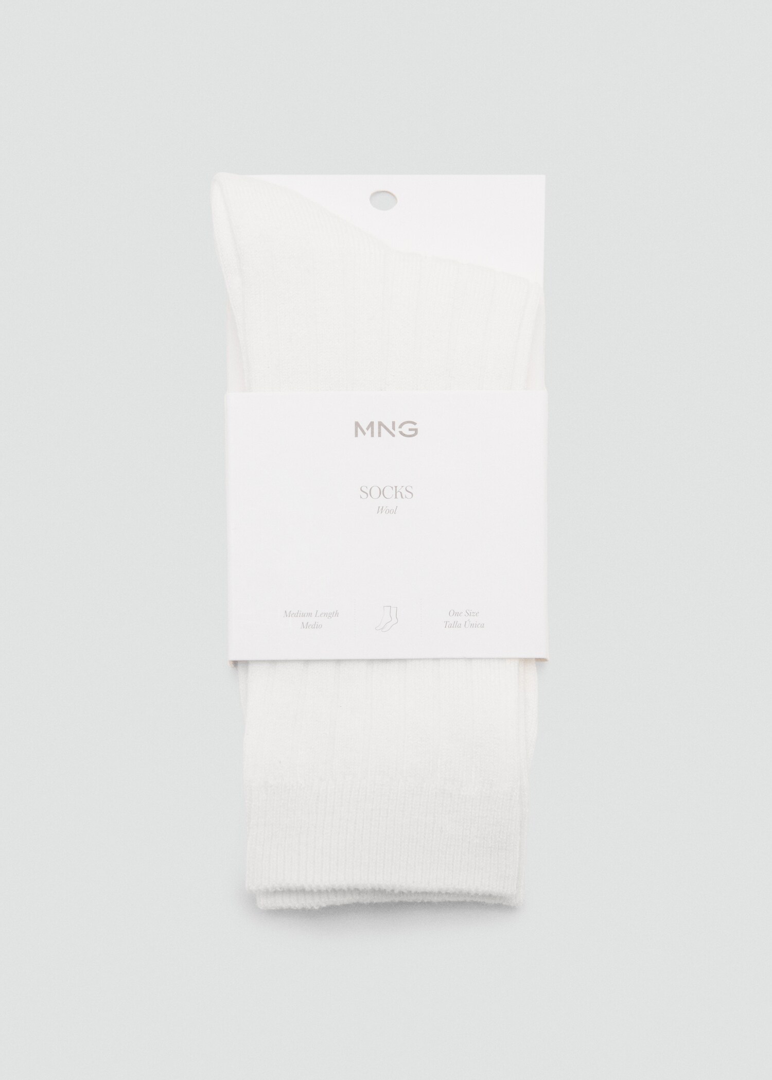 Ribbed wool blend socks - Details of the article 2
