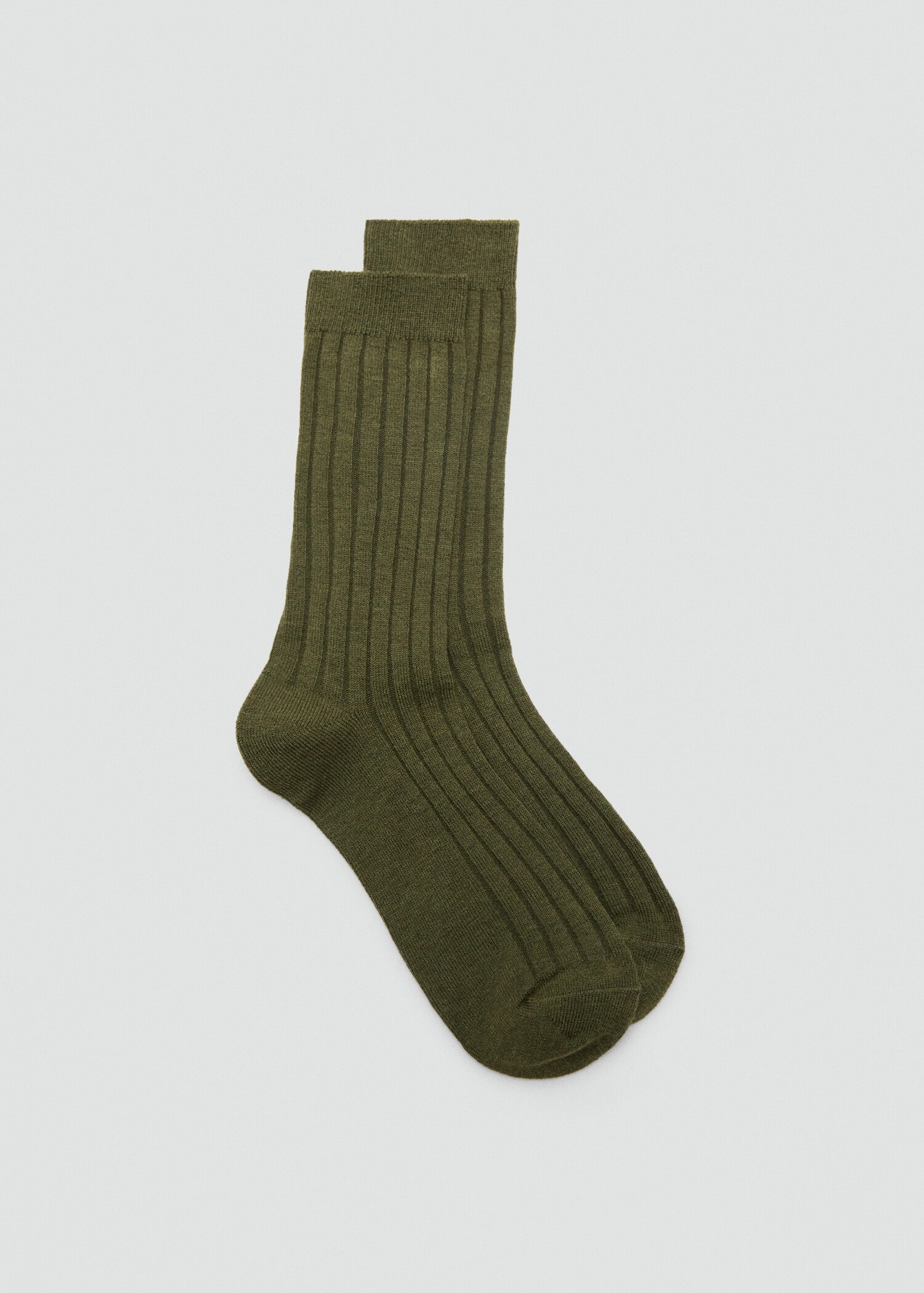 Rippsocken aus Wollgemisch - Artikel ohne Model