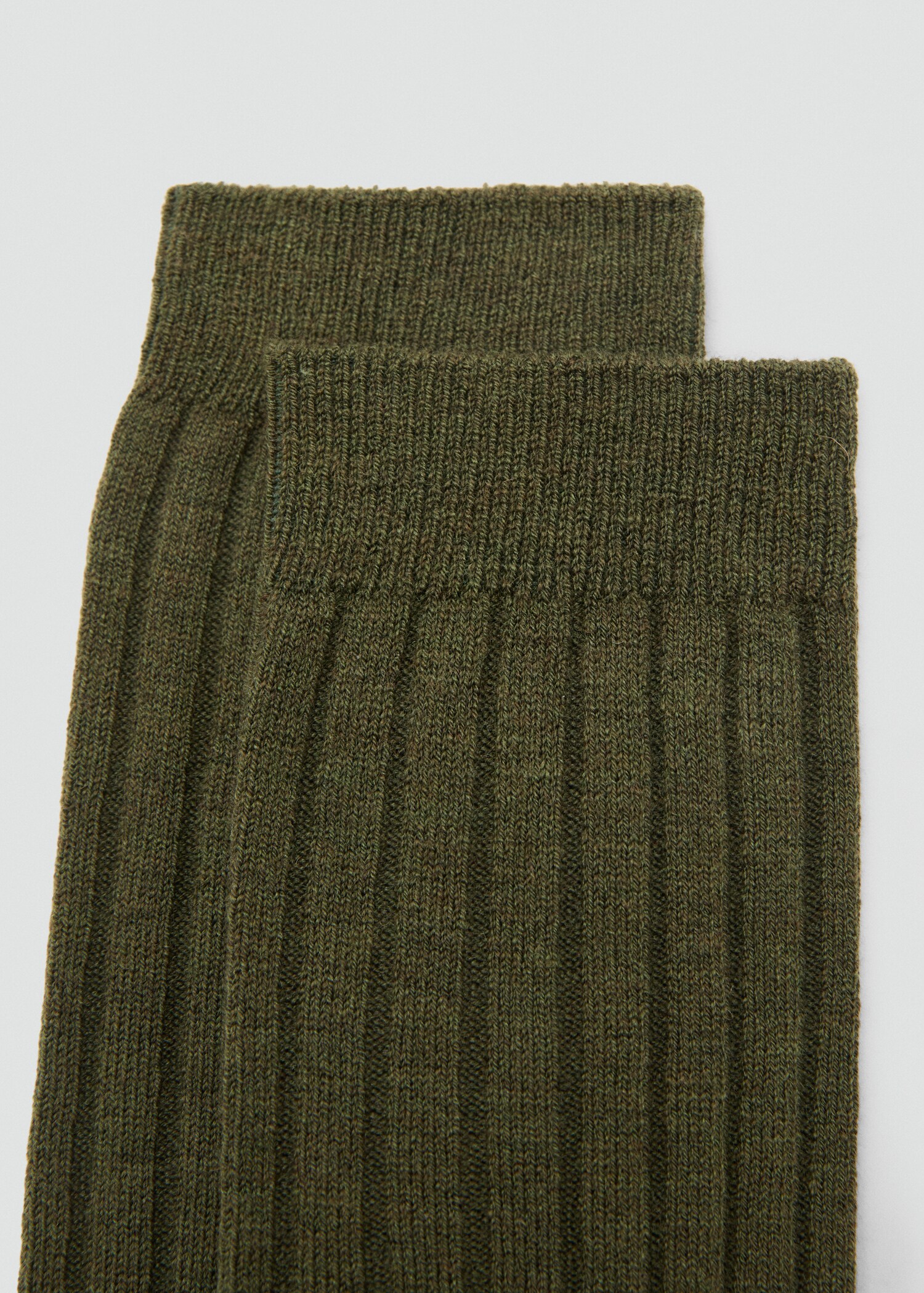 Rippsocken aus Wollgemisch - Detail des Artikels 1