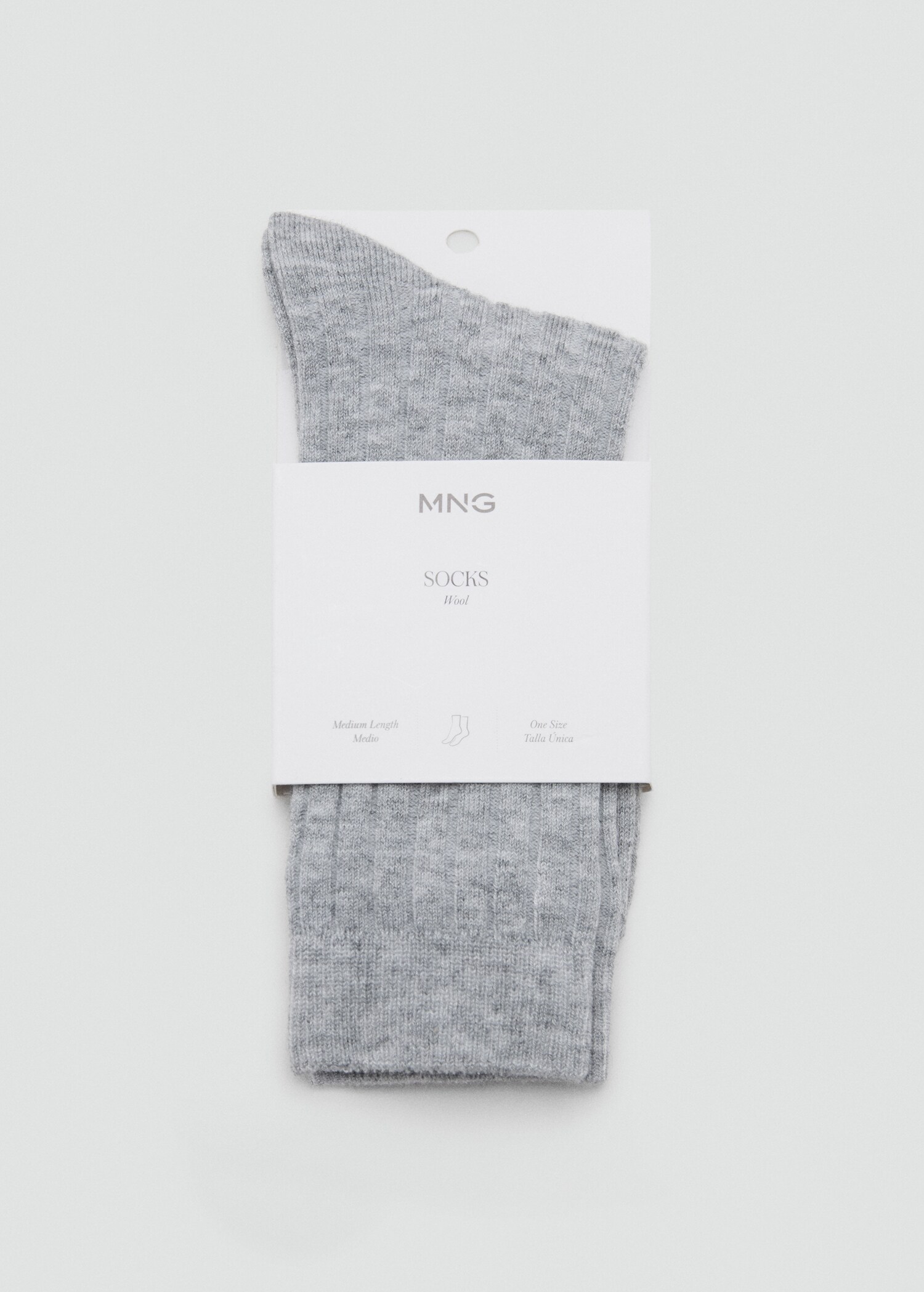 Ribbed wool blend socks - Details of the article 2