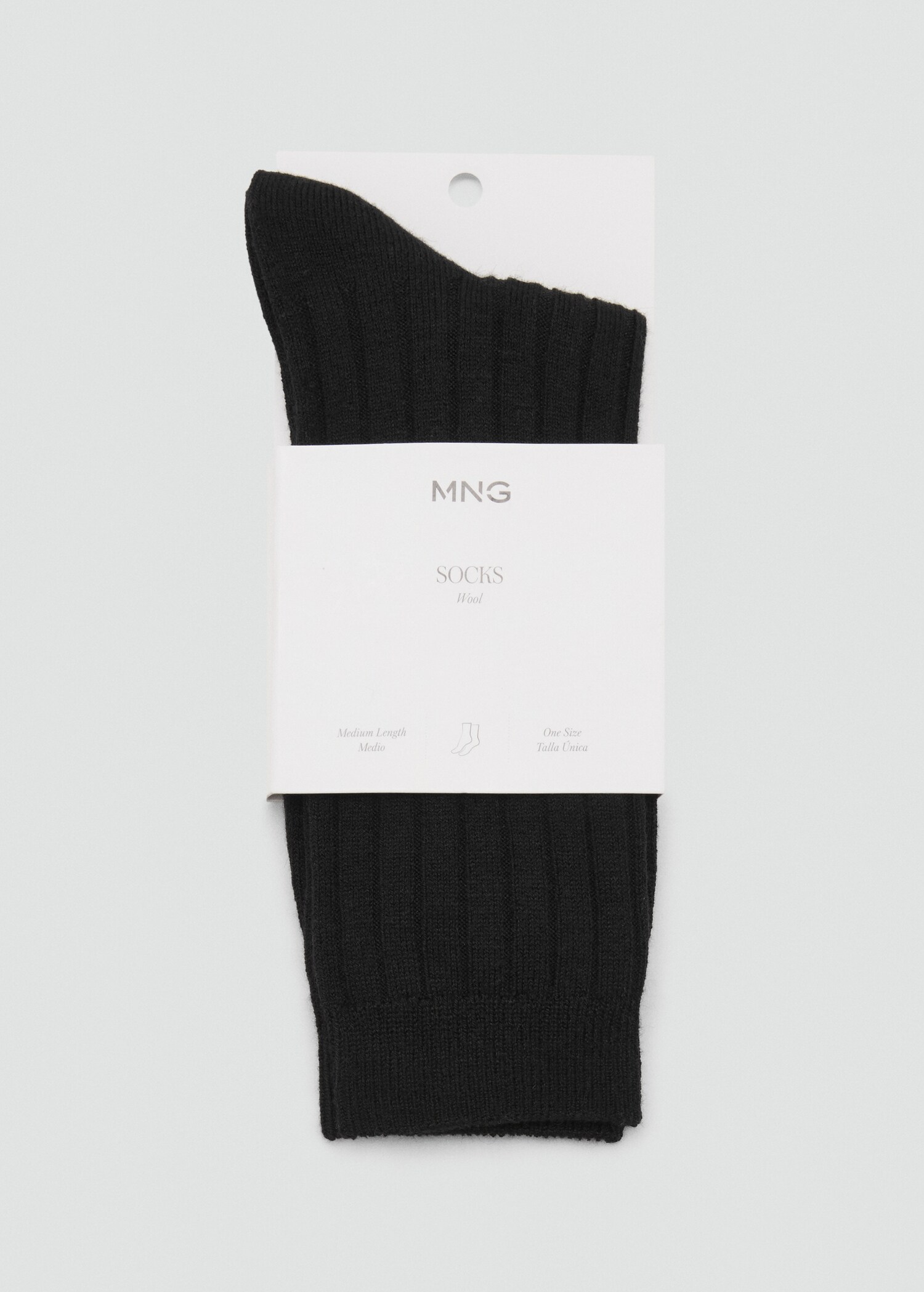 Ribbed wool blend socks - Details of the article 2