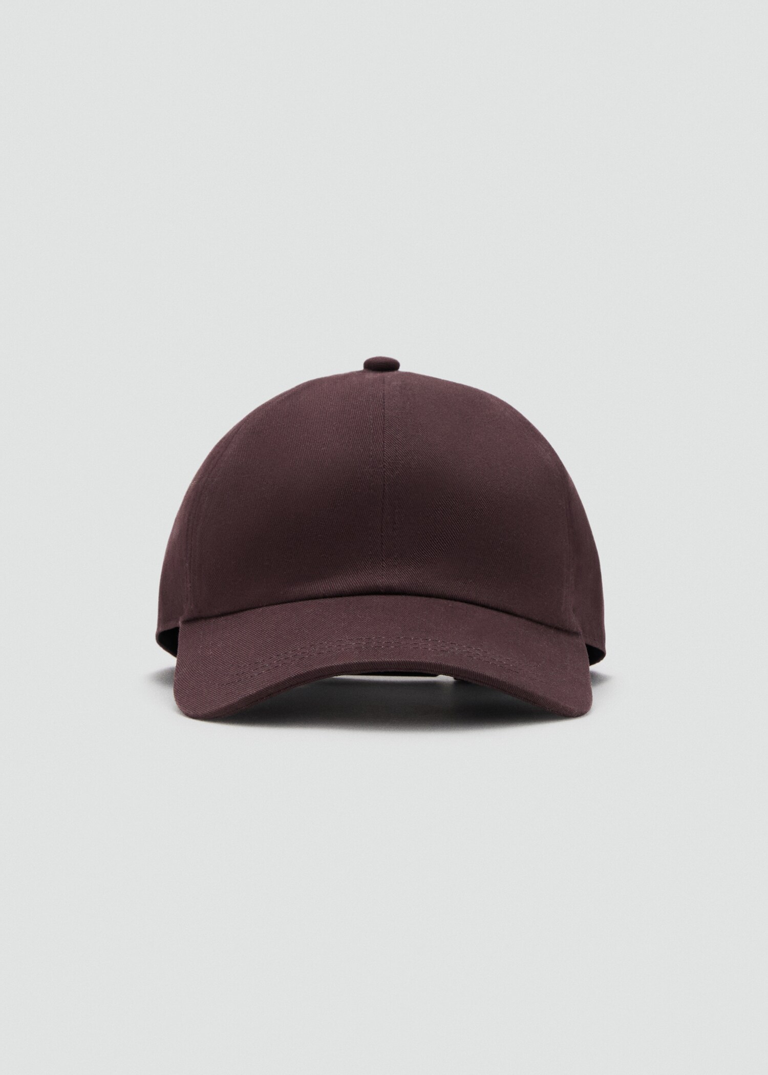 Cotton visor cap - Medium plane