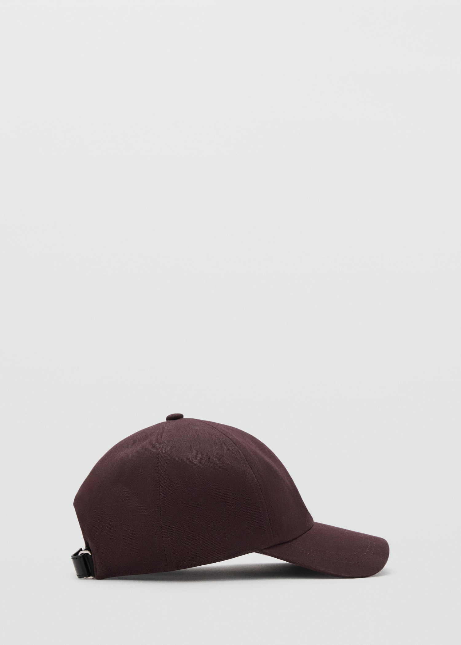 Cotton visor cap Men MANGO Philippines - Main Image