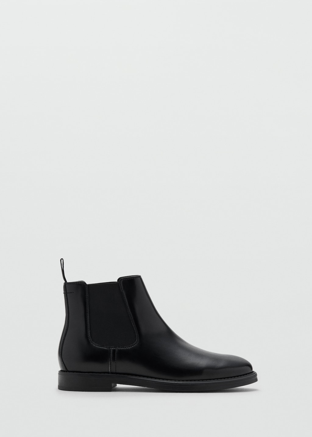 Faux-effect chelsea ankle boots