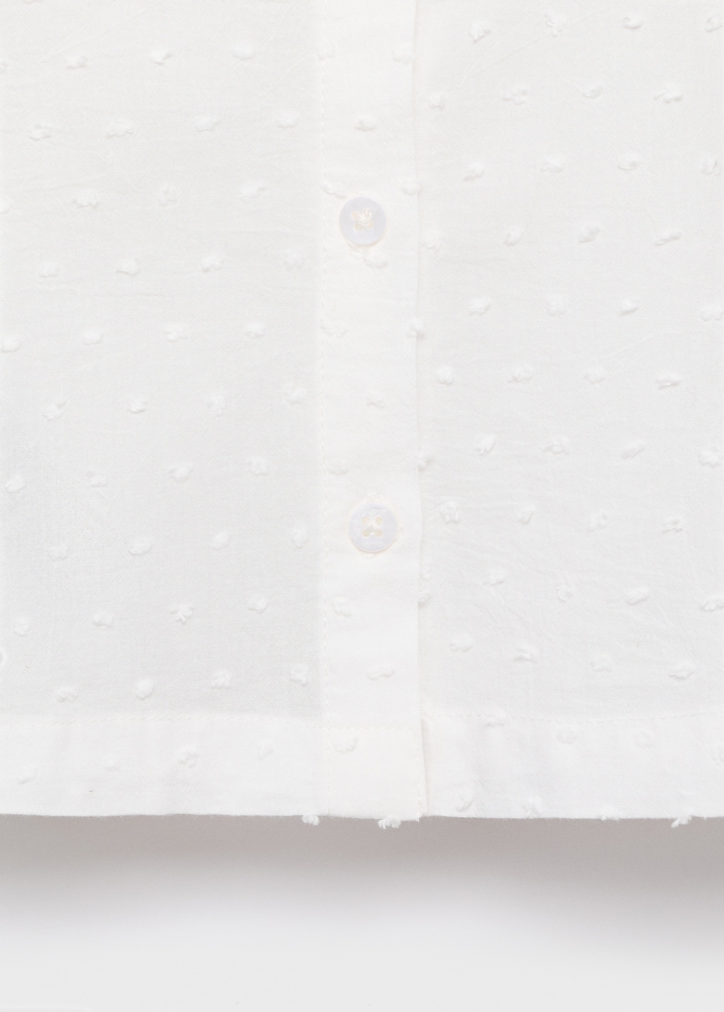 Plumeti embroidered blouse