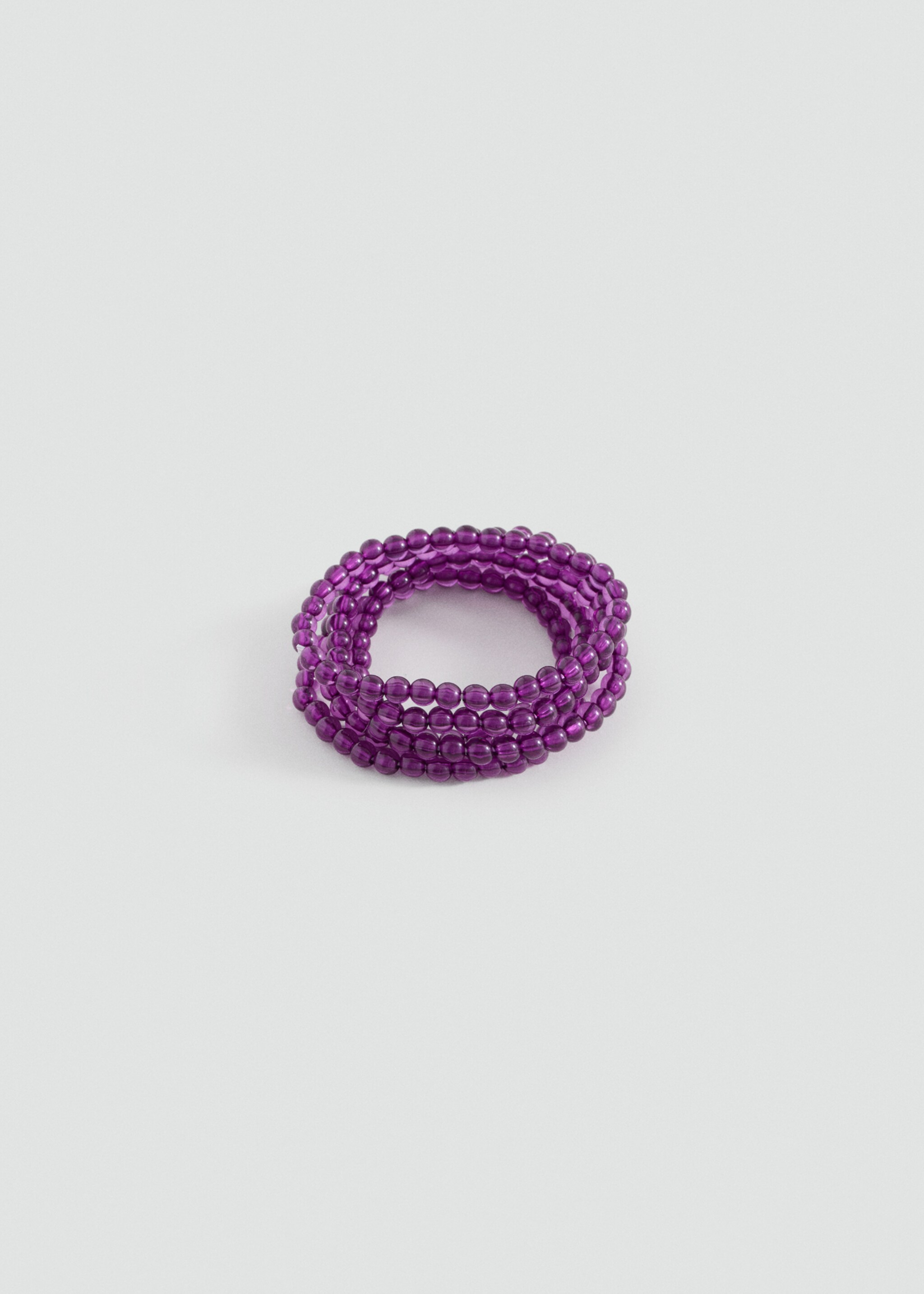 Pack of 5 bracelets - Article without model, Purple. Ref: 17095986-00.