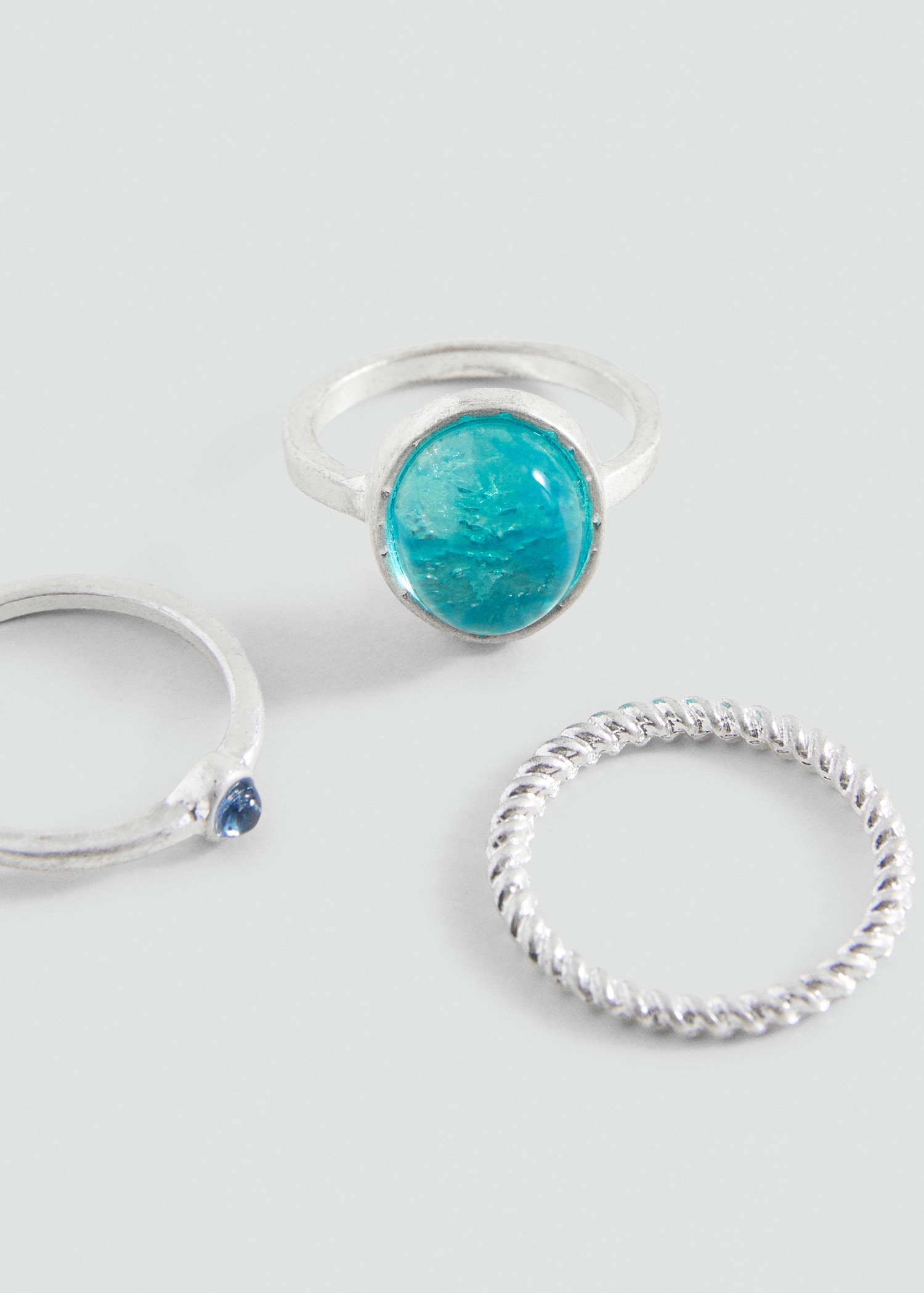 Pack of 3 combined rings - Medium plane