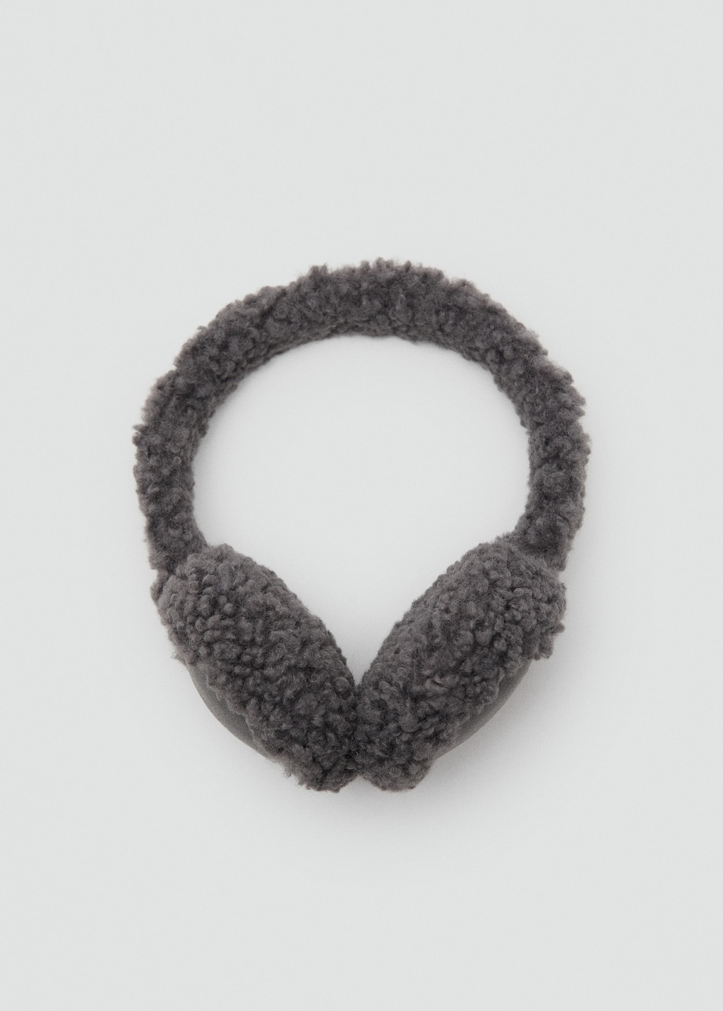 Shearling-effect earmuffs