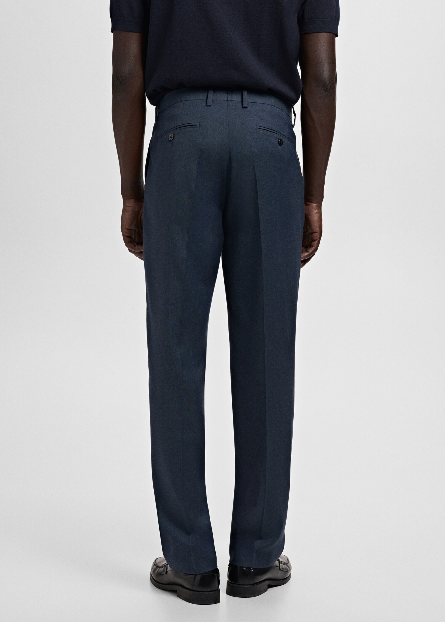 Pantalón traje London regular fit - Reverso del artículo