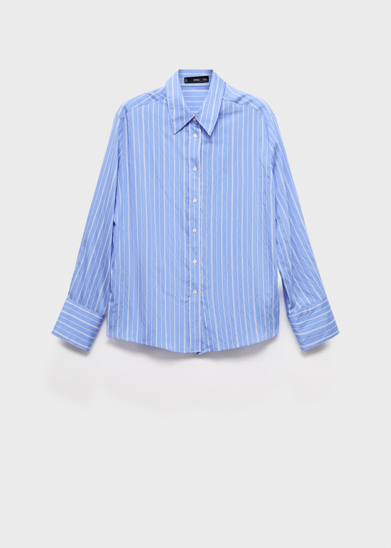 Striped straight shirt - Article without model