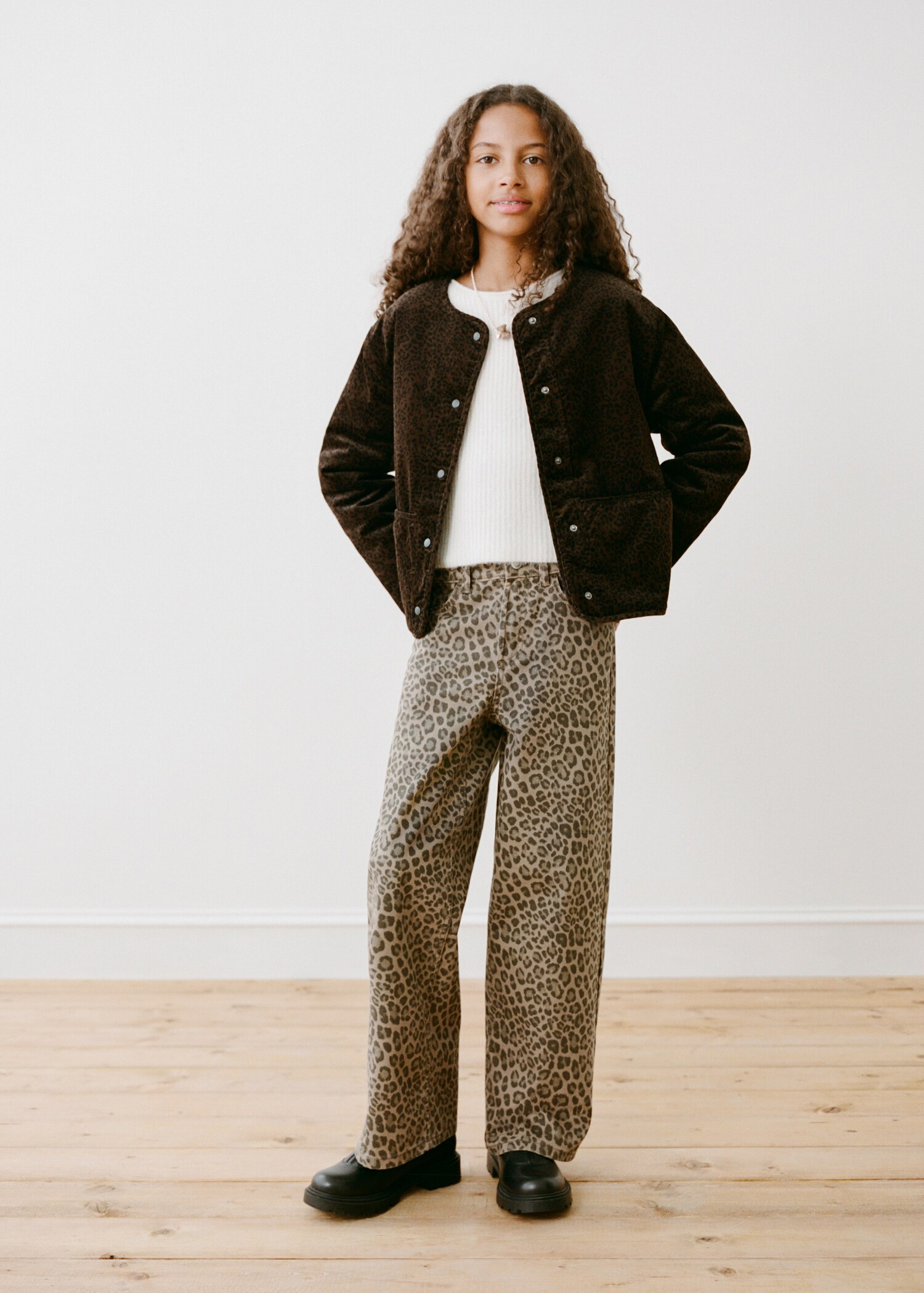 Animal print jeans - Details of the article 5