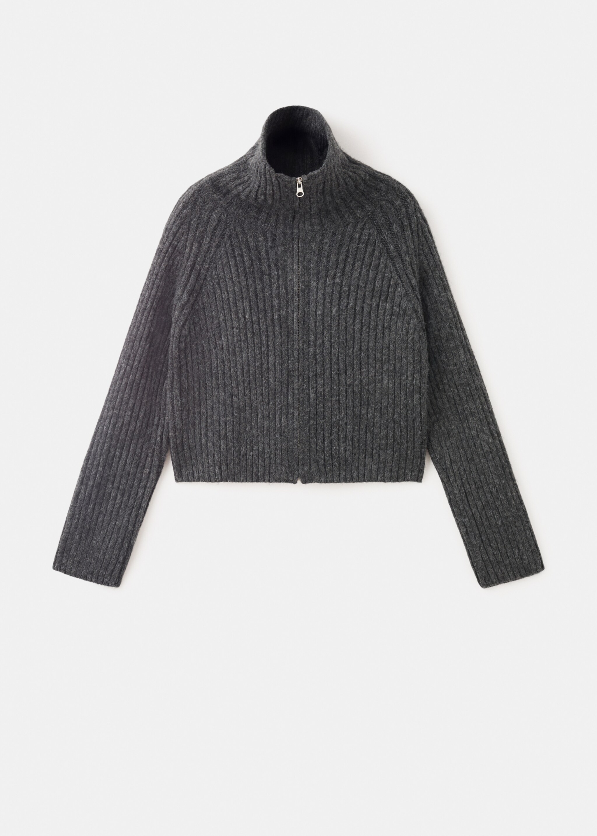 Cardigan cardi - Article without model, Dark Heather Grey. Ref: 17096330-00.