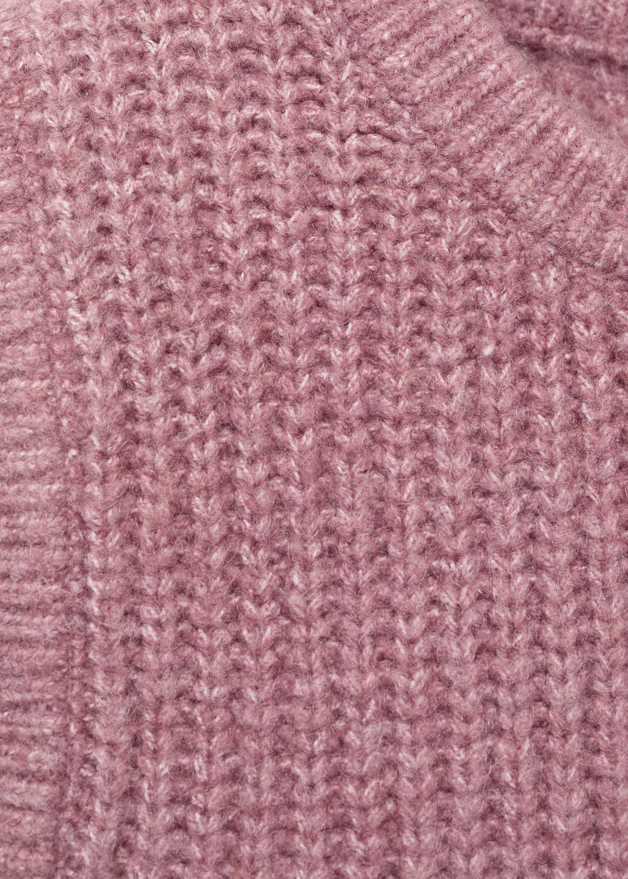 Gilet maille côtelée - Détail de l'article 8, Cerise. Ref: 17096336-00.