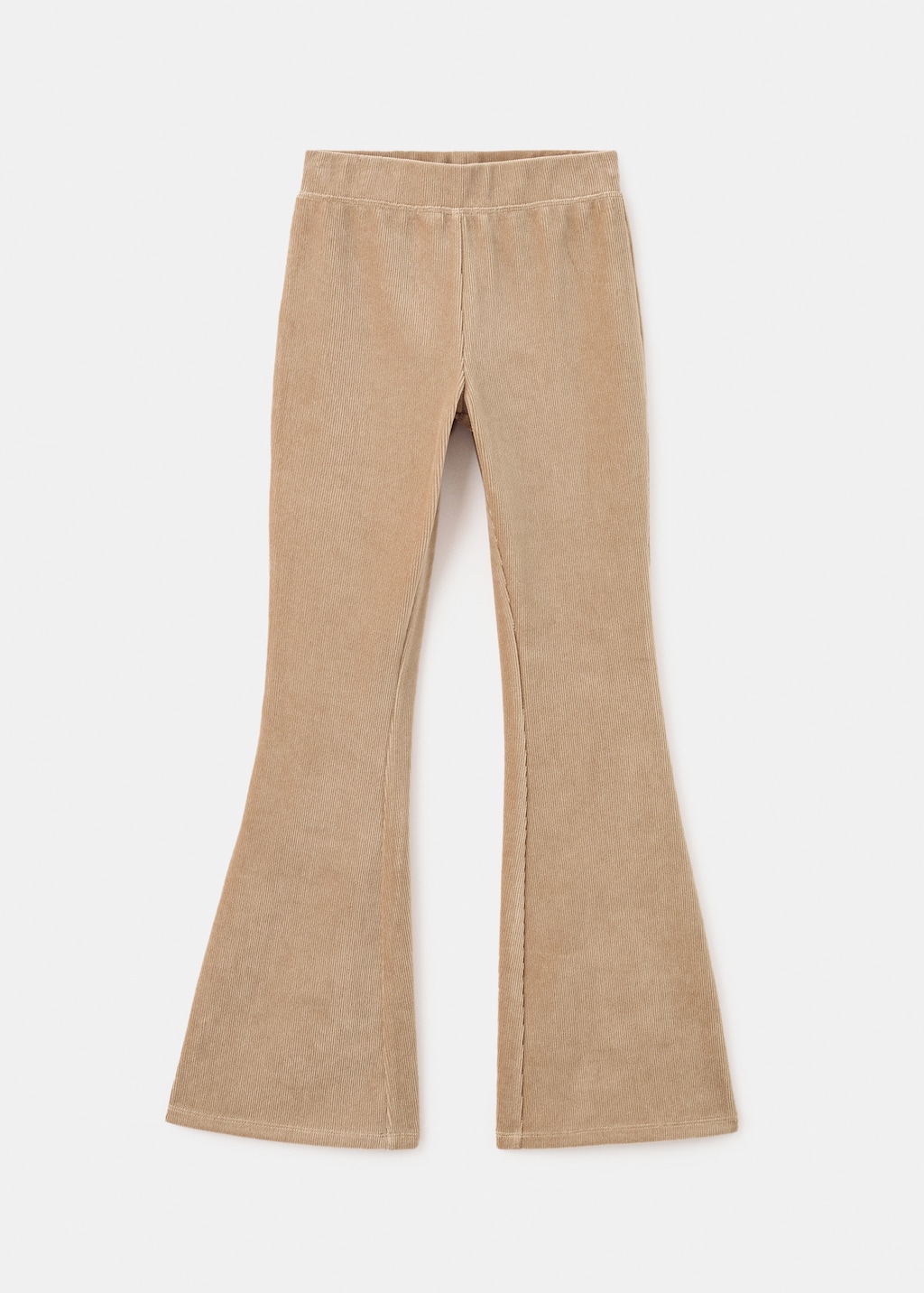 Corduroy flared leggings