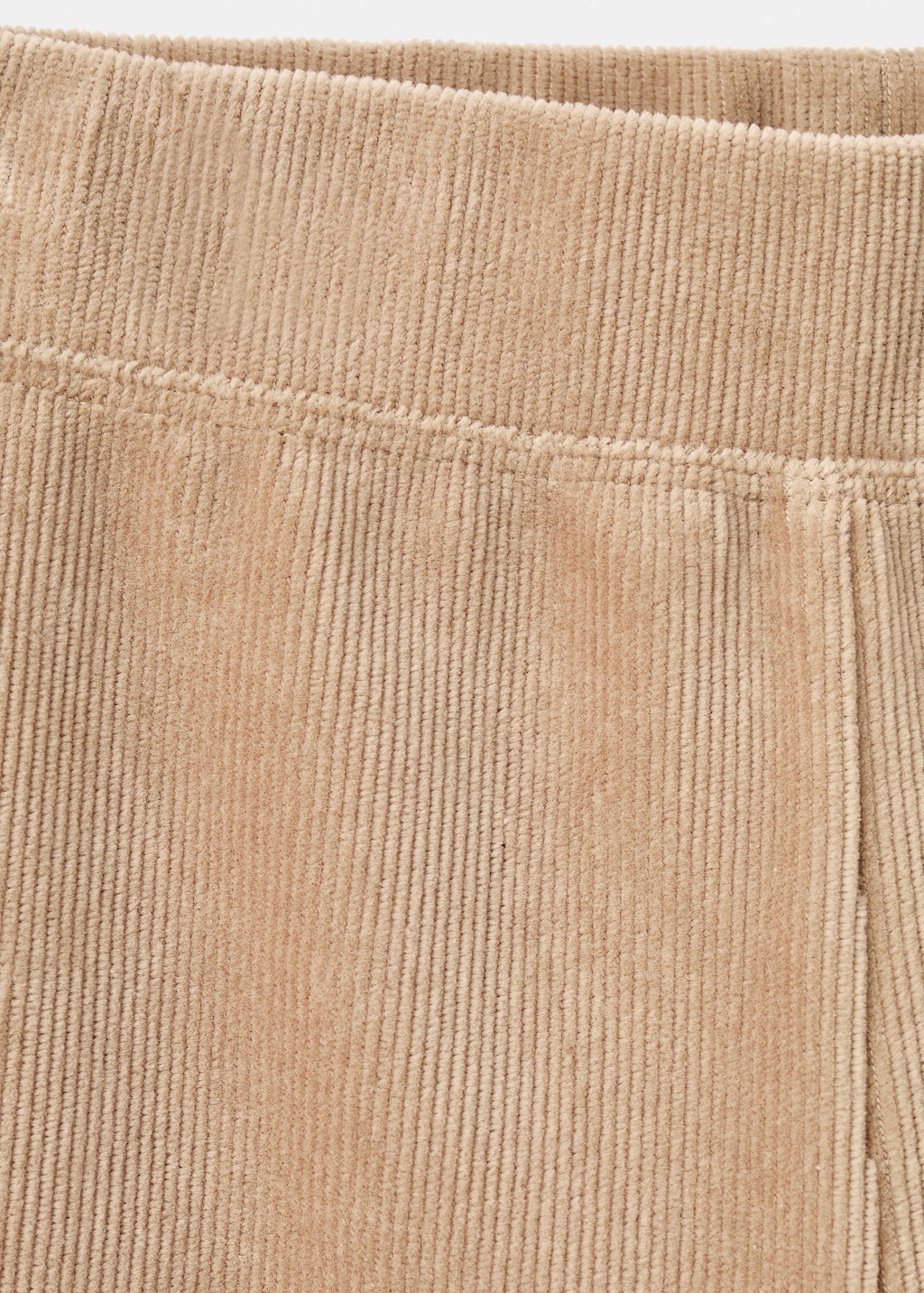 Corduroy flared leggings