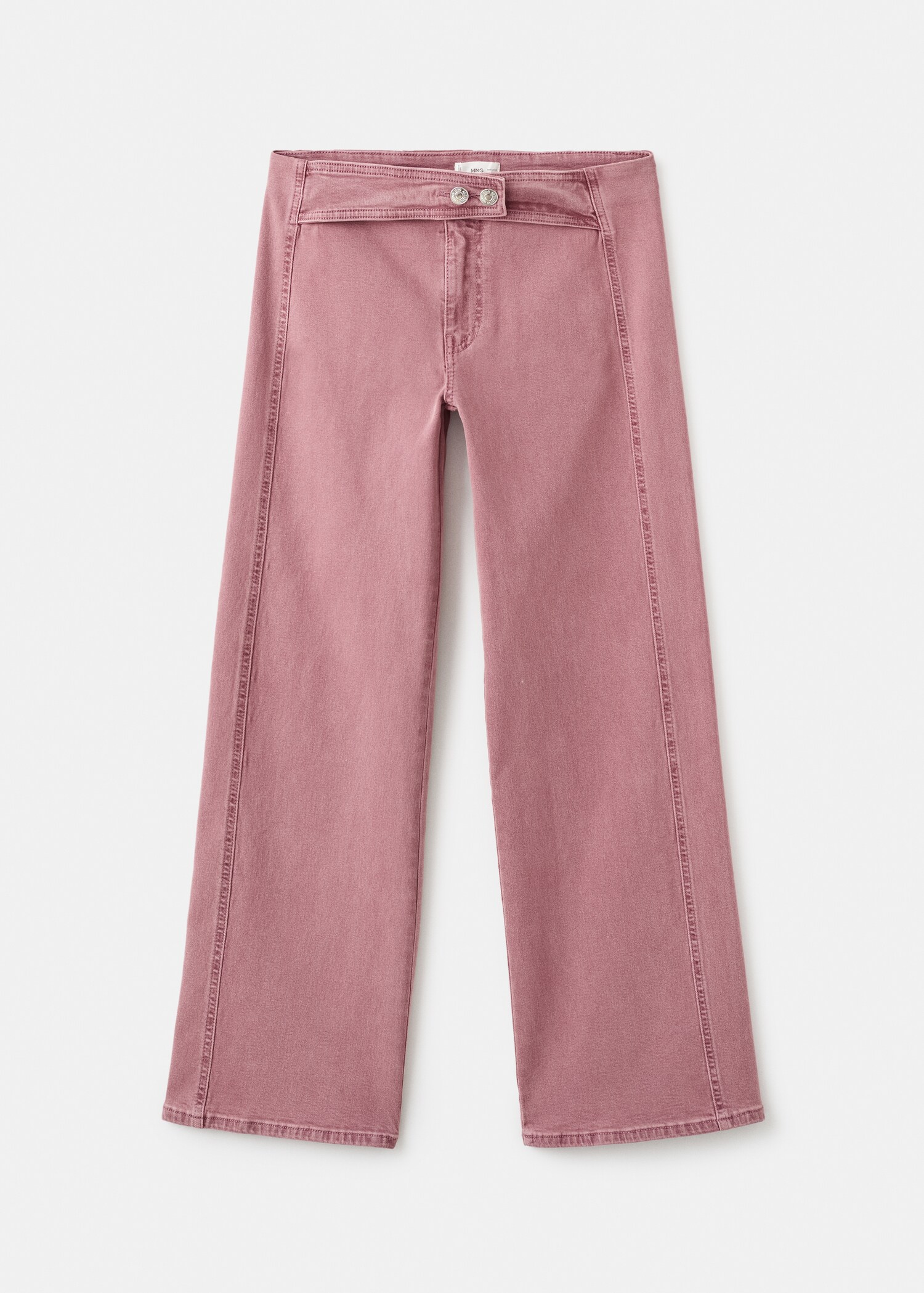 Wideleg jeans with belt - Article without model