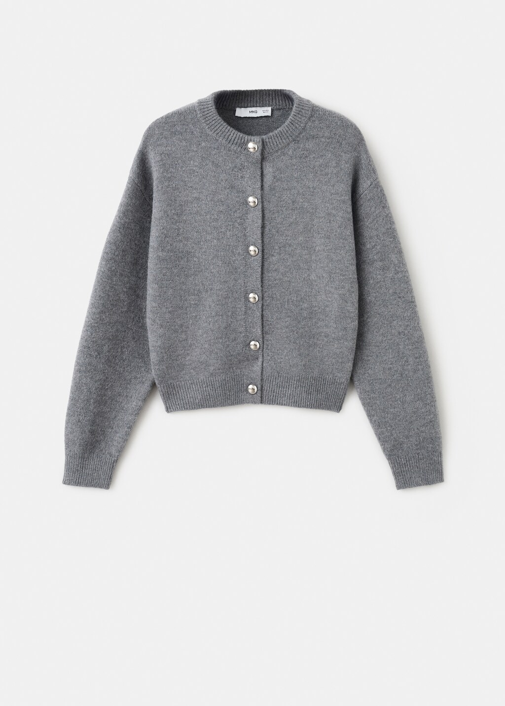 Mango Chunky-knit cardigan with buttons