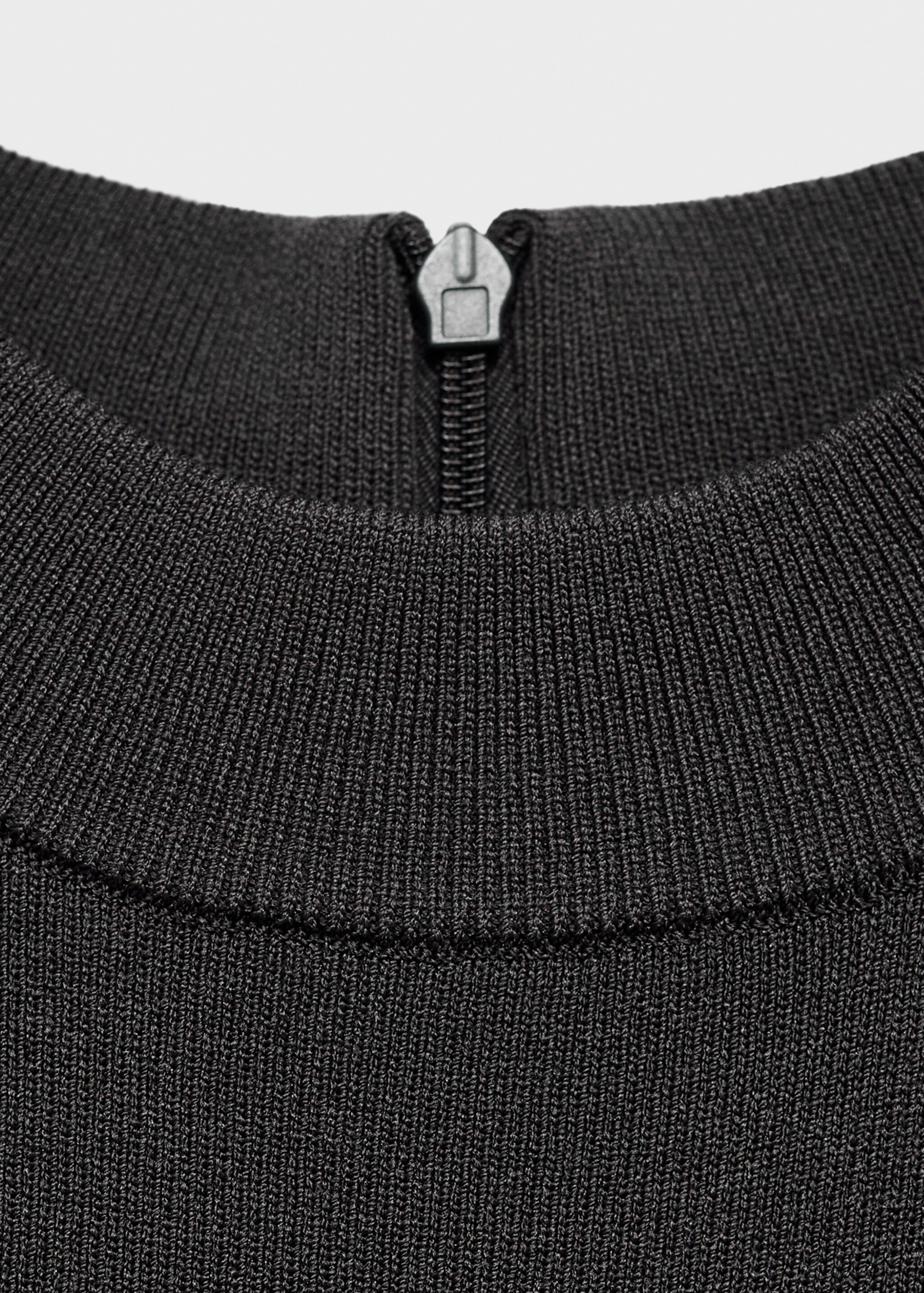 Pinstripe jumpsuit combination - Details of the article 8, Medium Heather Grey. Ref: 17096347-00.
