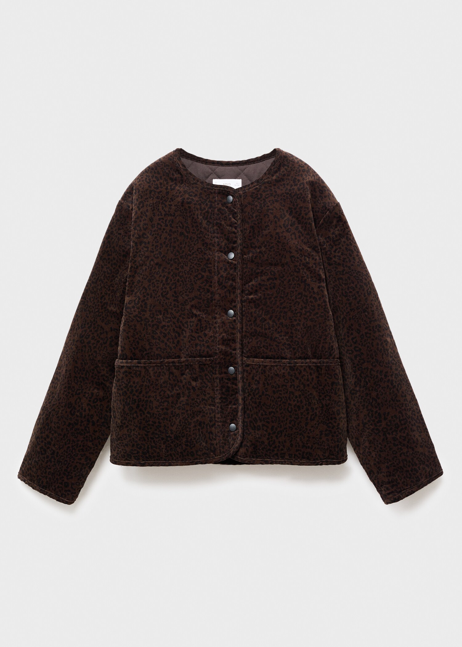 Leopard print bomber jacket - Article without model