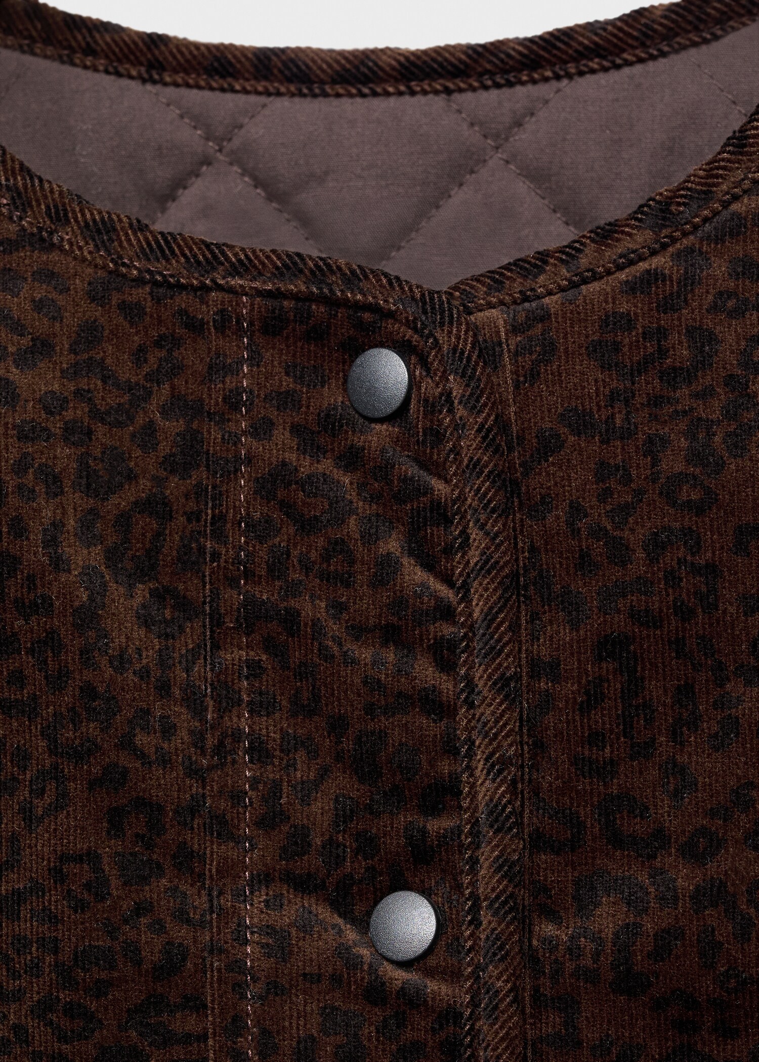 Leopard print bomber jacket - Details of the article 8