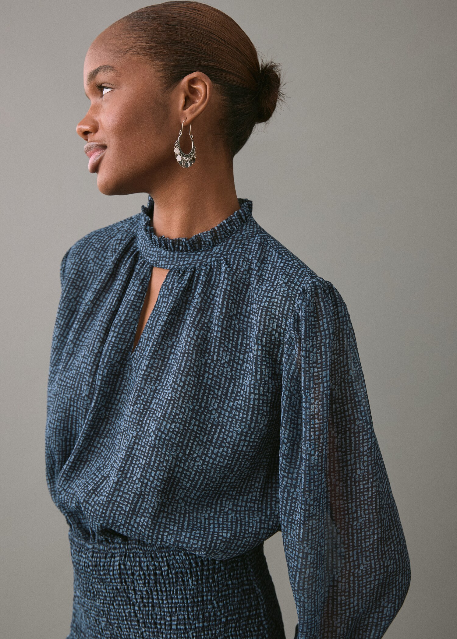 Ruffled dress - Details of the article 1