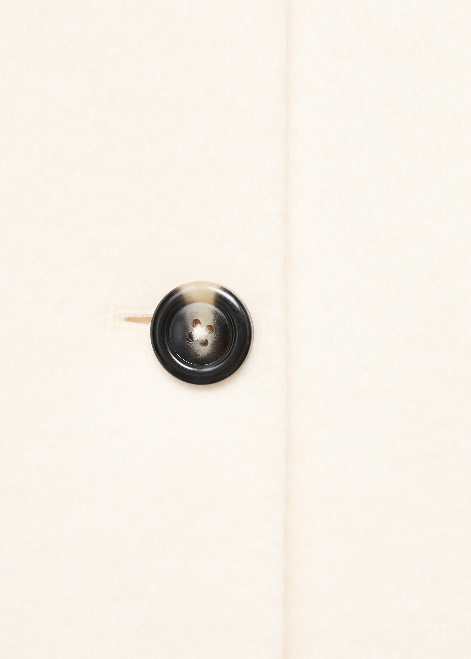 Wool funnel neck coat - Details of the article 0