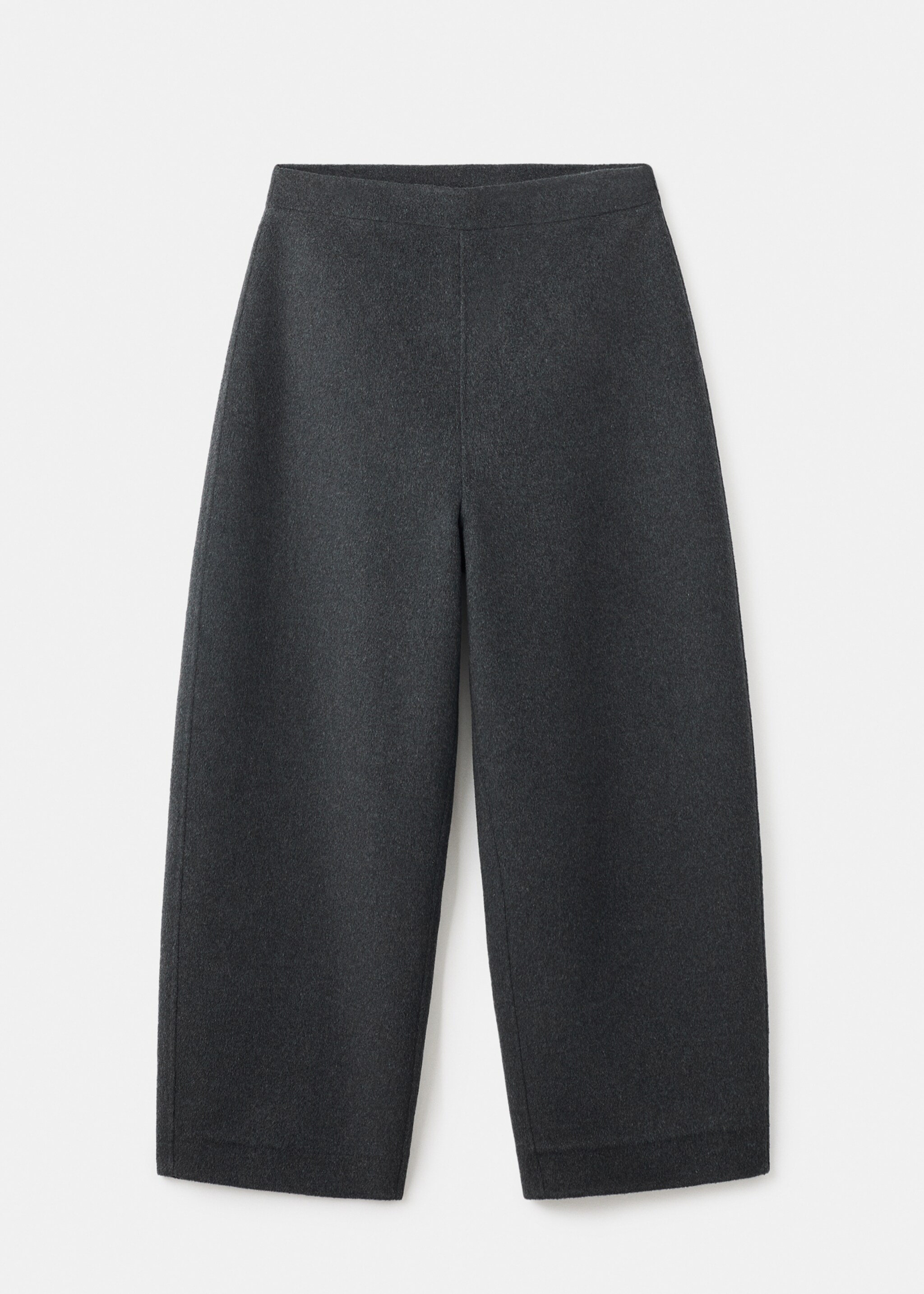 Wool balloon trousers - Article without model, Grey. Ref: 17096355-00.