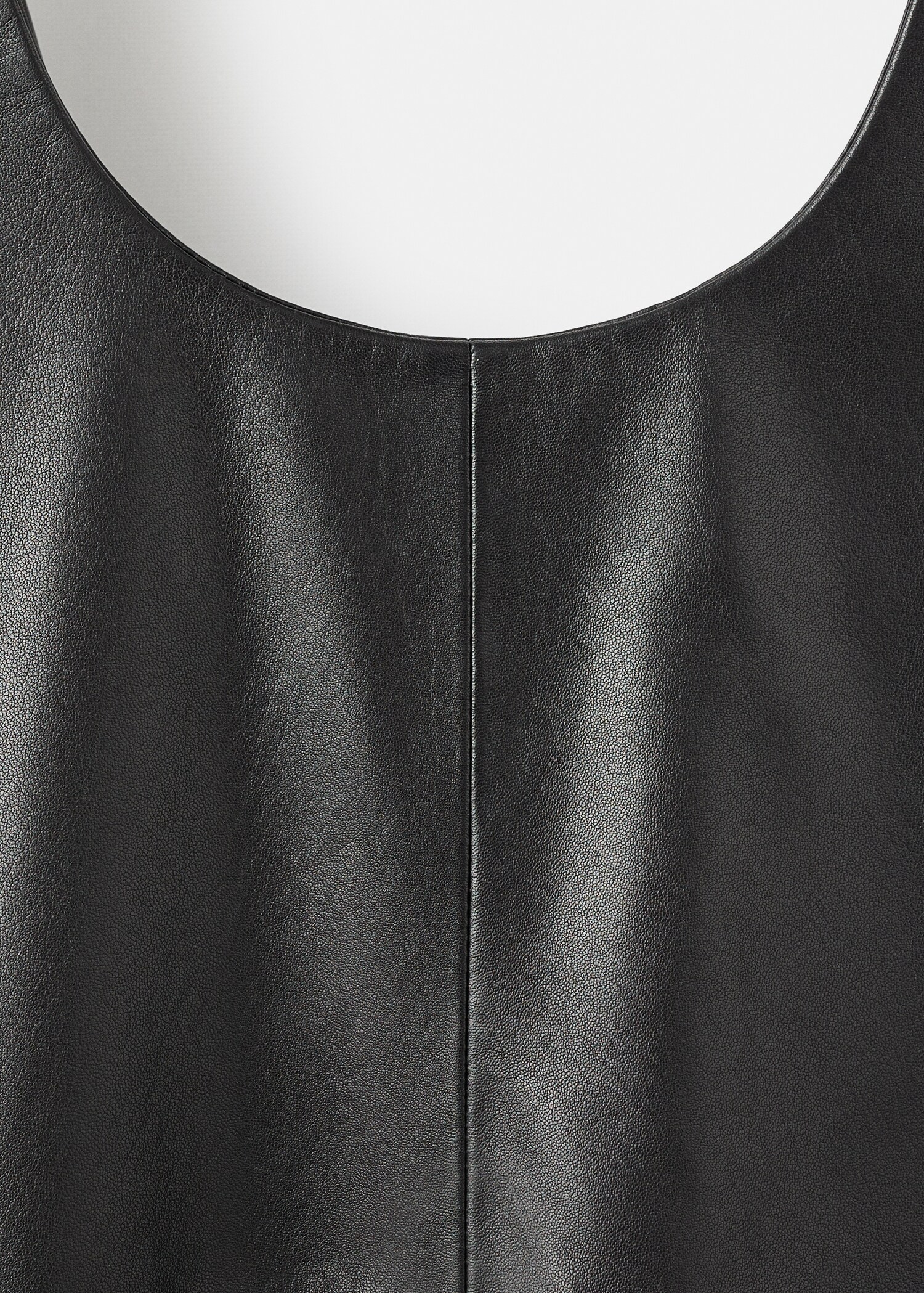 Leather midi-dress - Details of the article 0