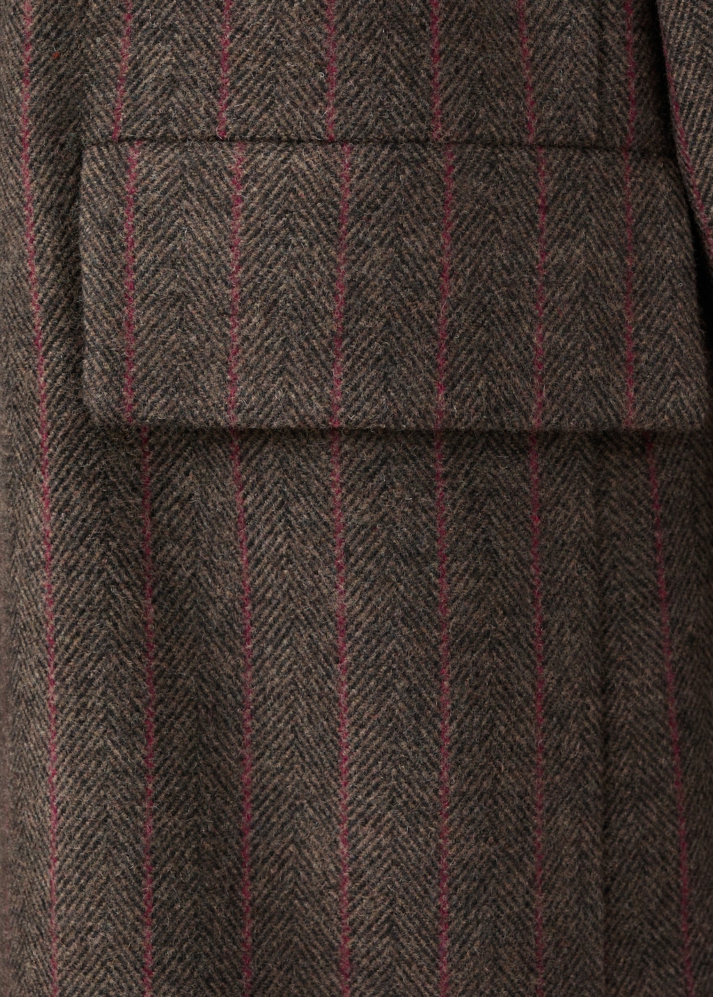 Herringbone wool blazer