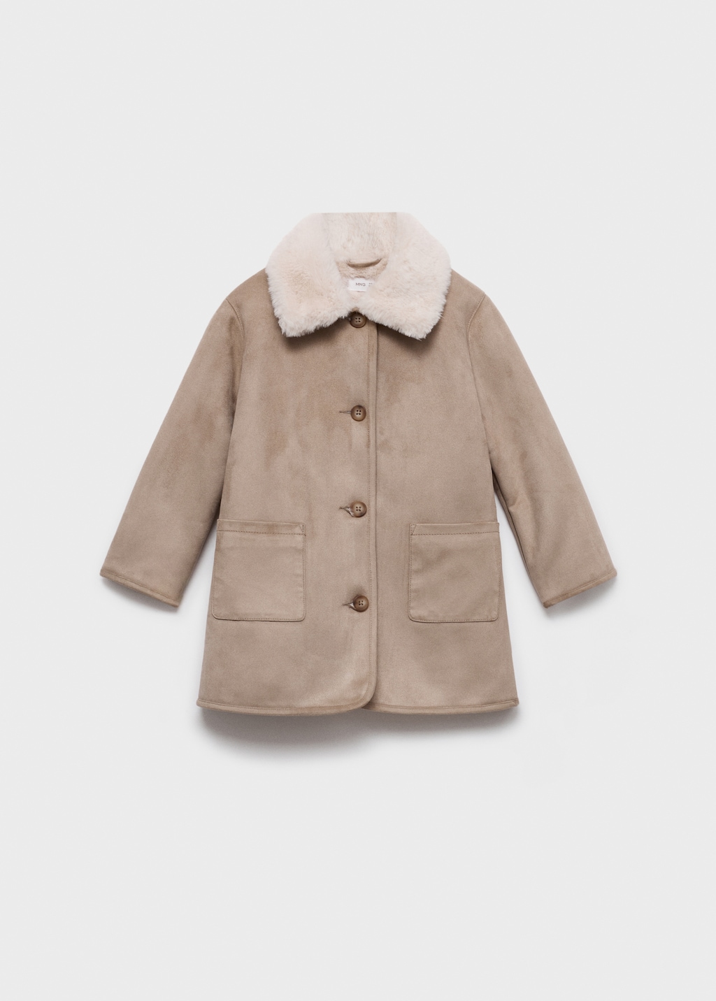 Long double-faced coat