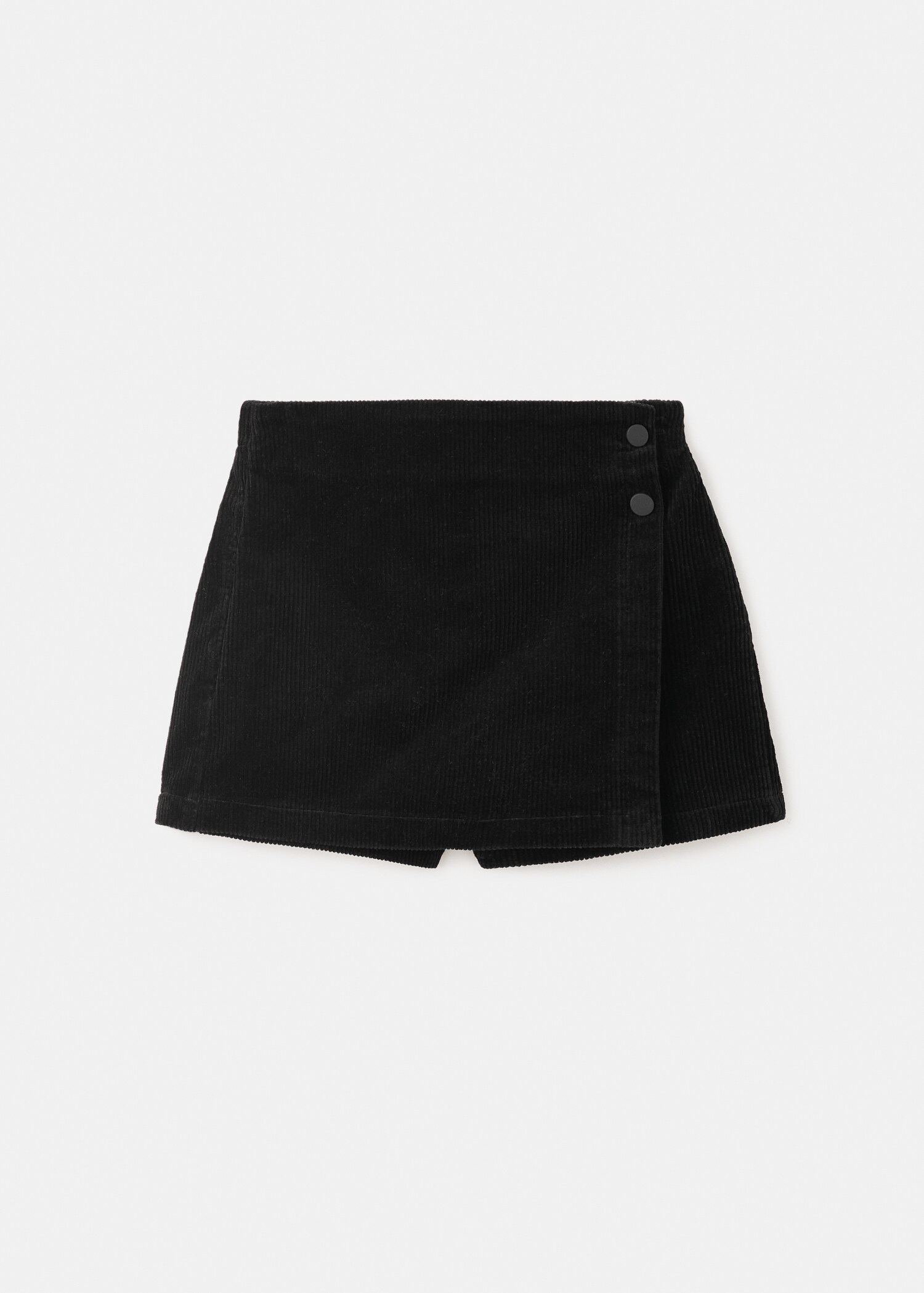 Jupe short velours côtelé - Article sans modèle
