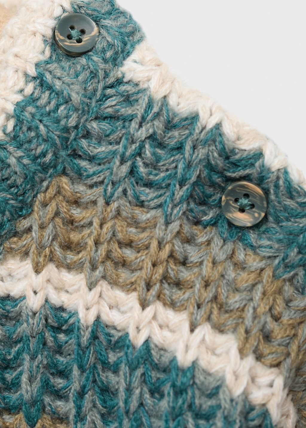 Knit striped sweater