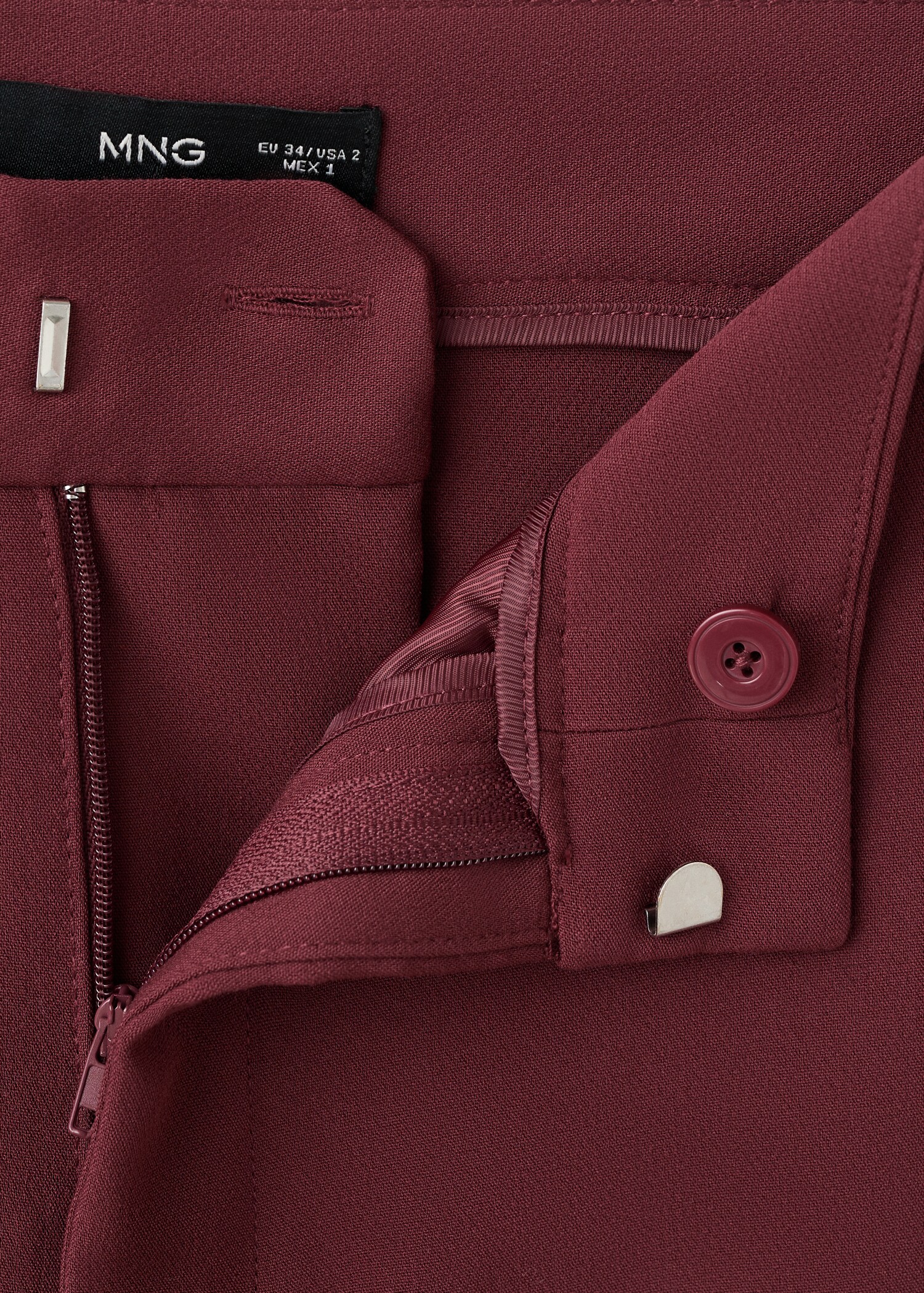 High-waist straight trousers - Details of the article 8