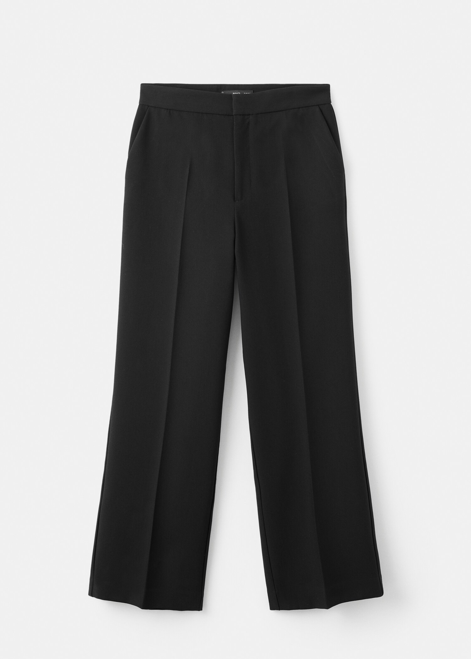 High-waist straight trousers - Article without model