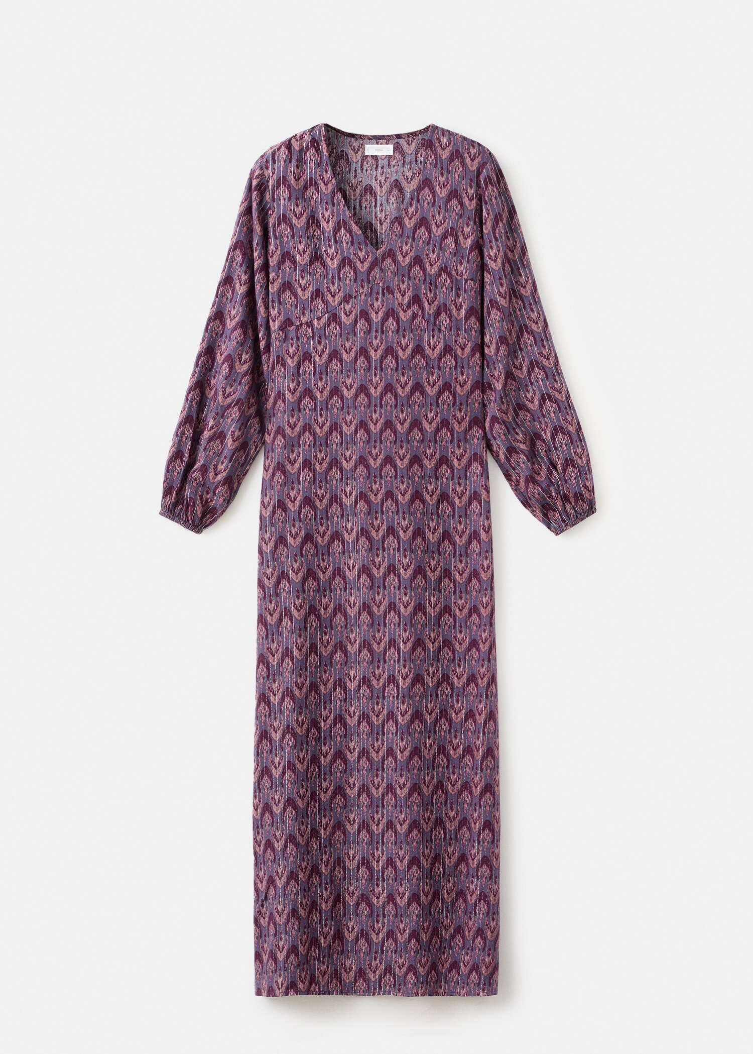 Lurex print dress - Article without model