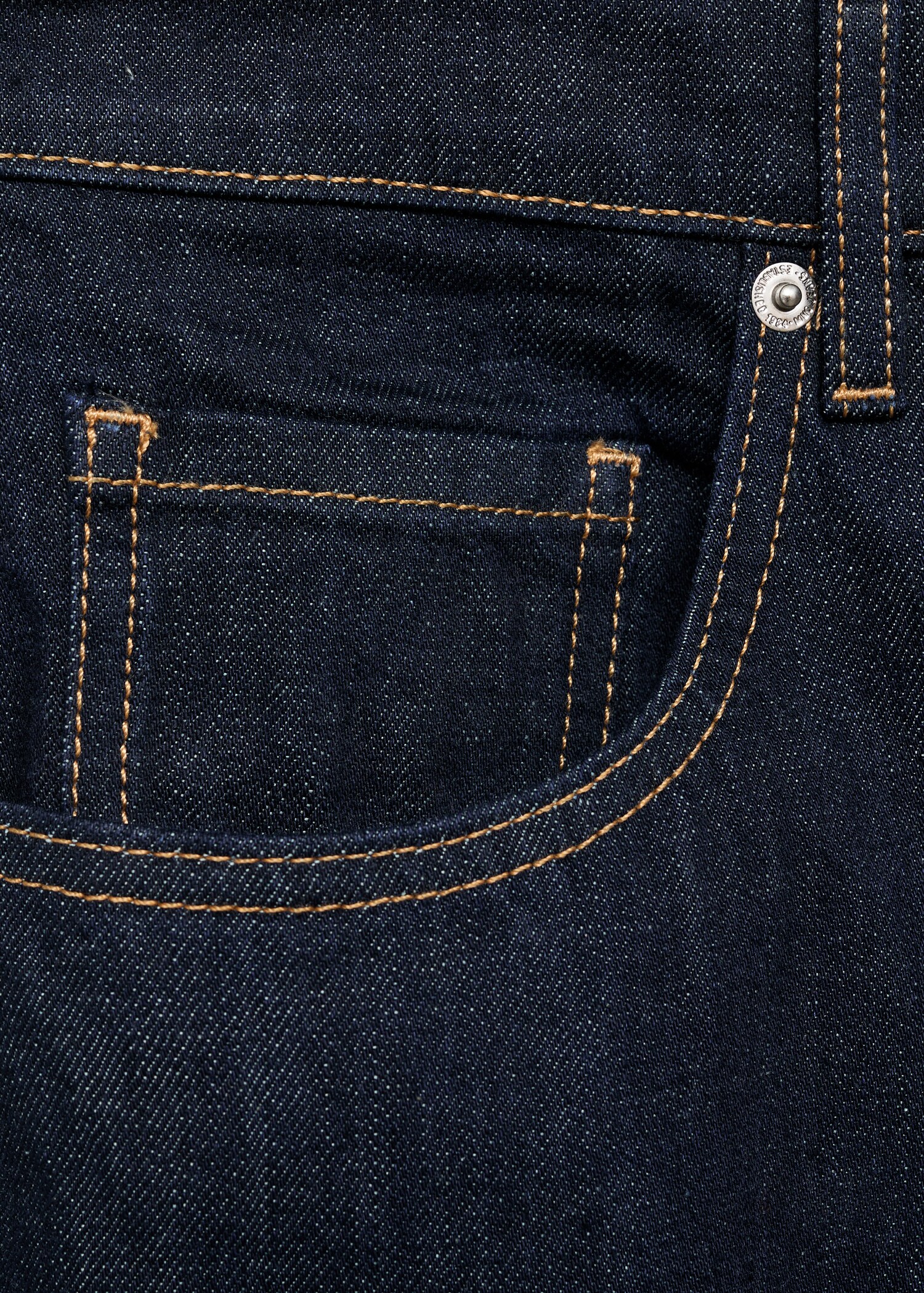 Low-rise wide-leg jeans - Details of the article 8