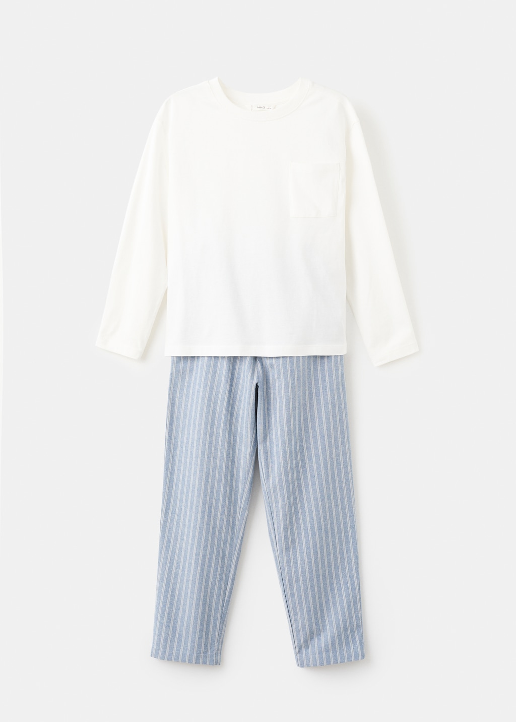 Striped long pyjamas
