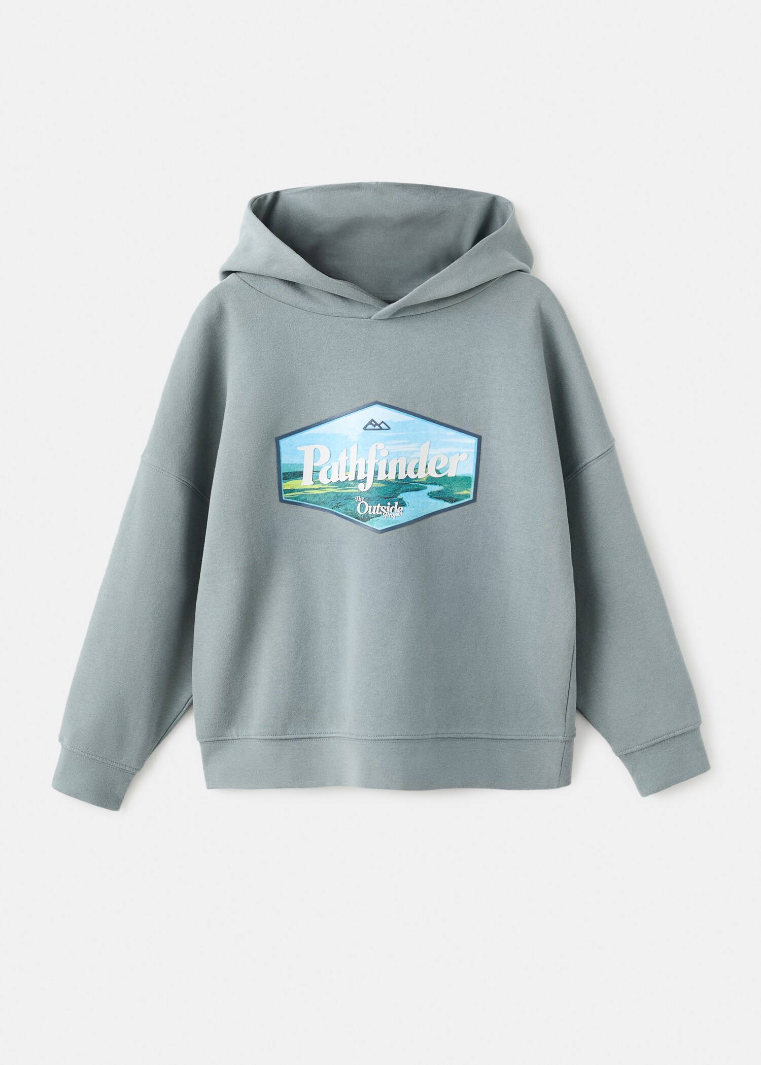 Printed cotton sweatshirt - Article without model