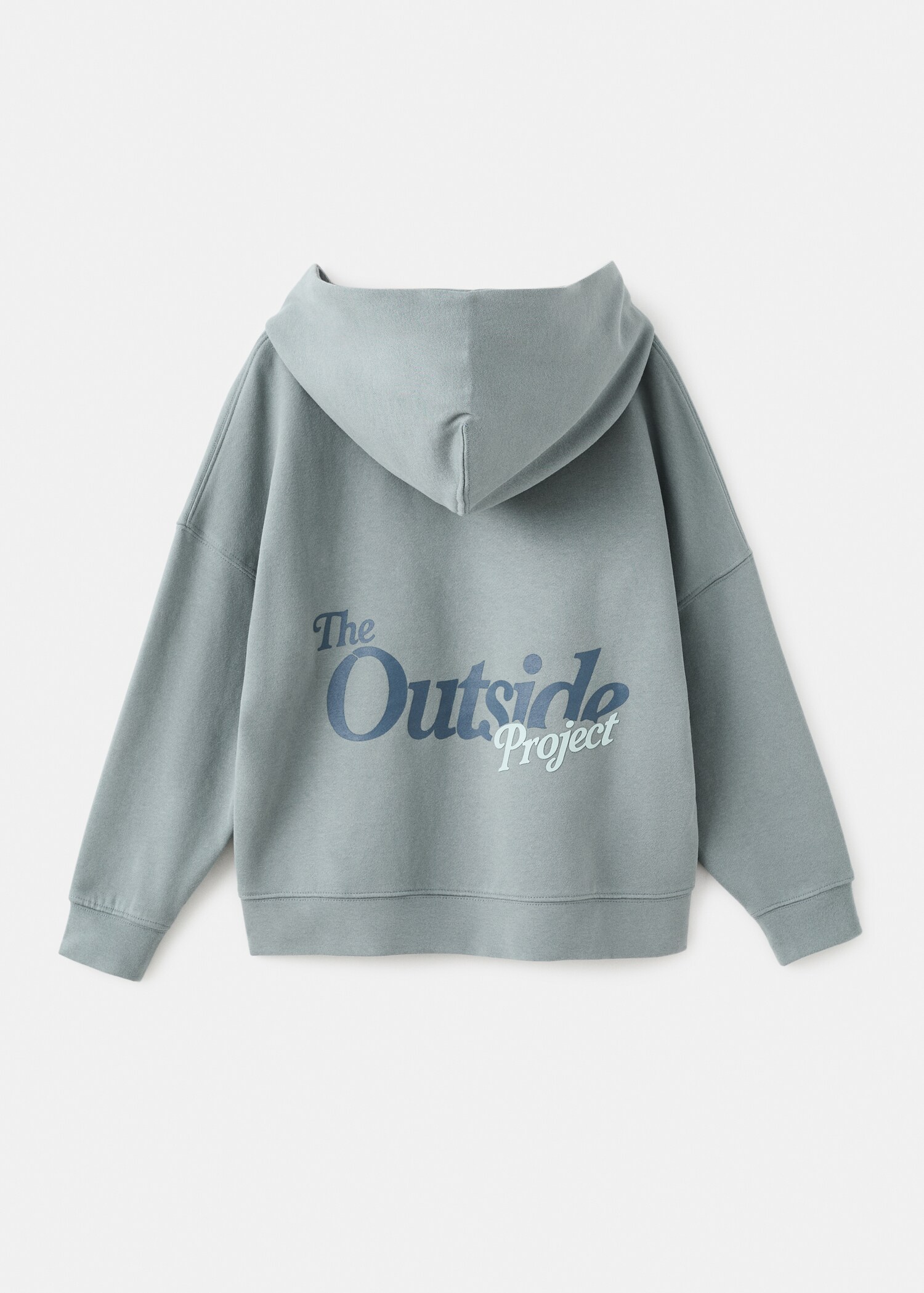 Printed cotton sweatshirt - Reverse of the article