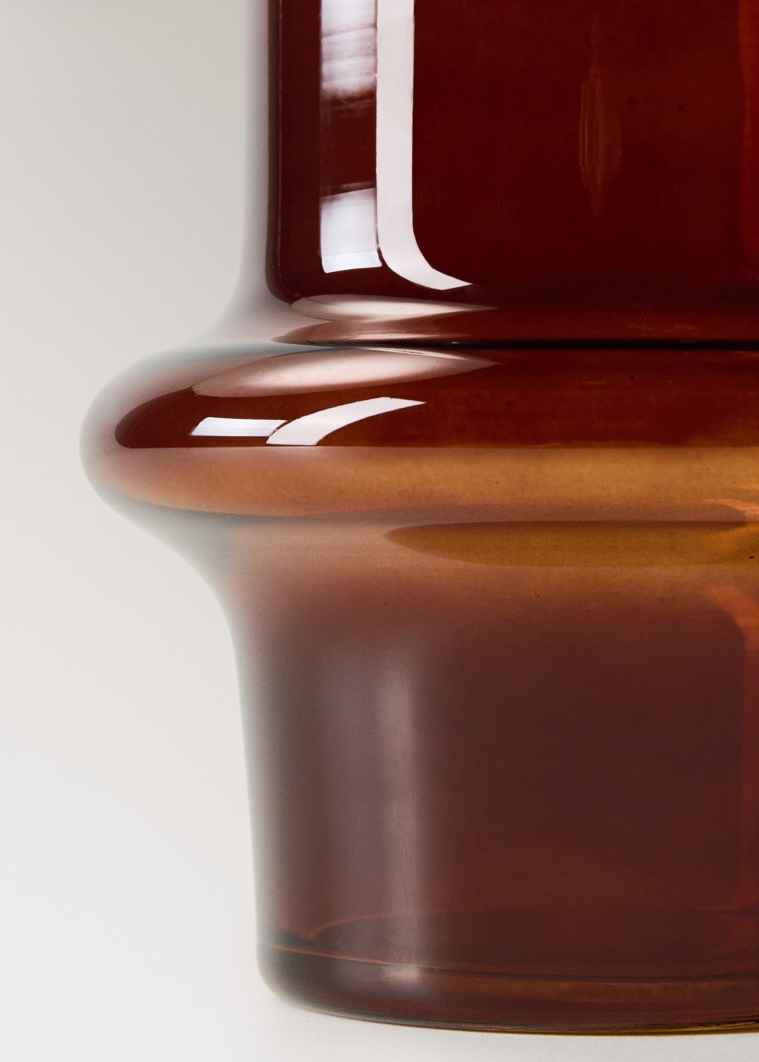 Cylindrical glass vase - Details of the article 1