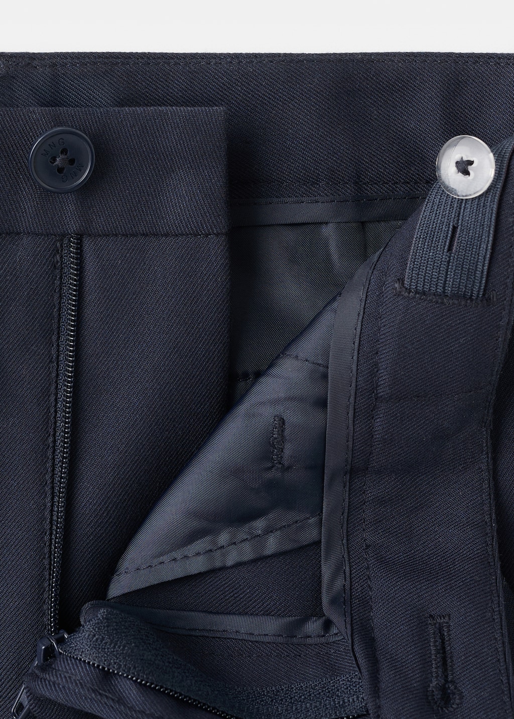 Straight suit trousers