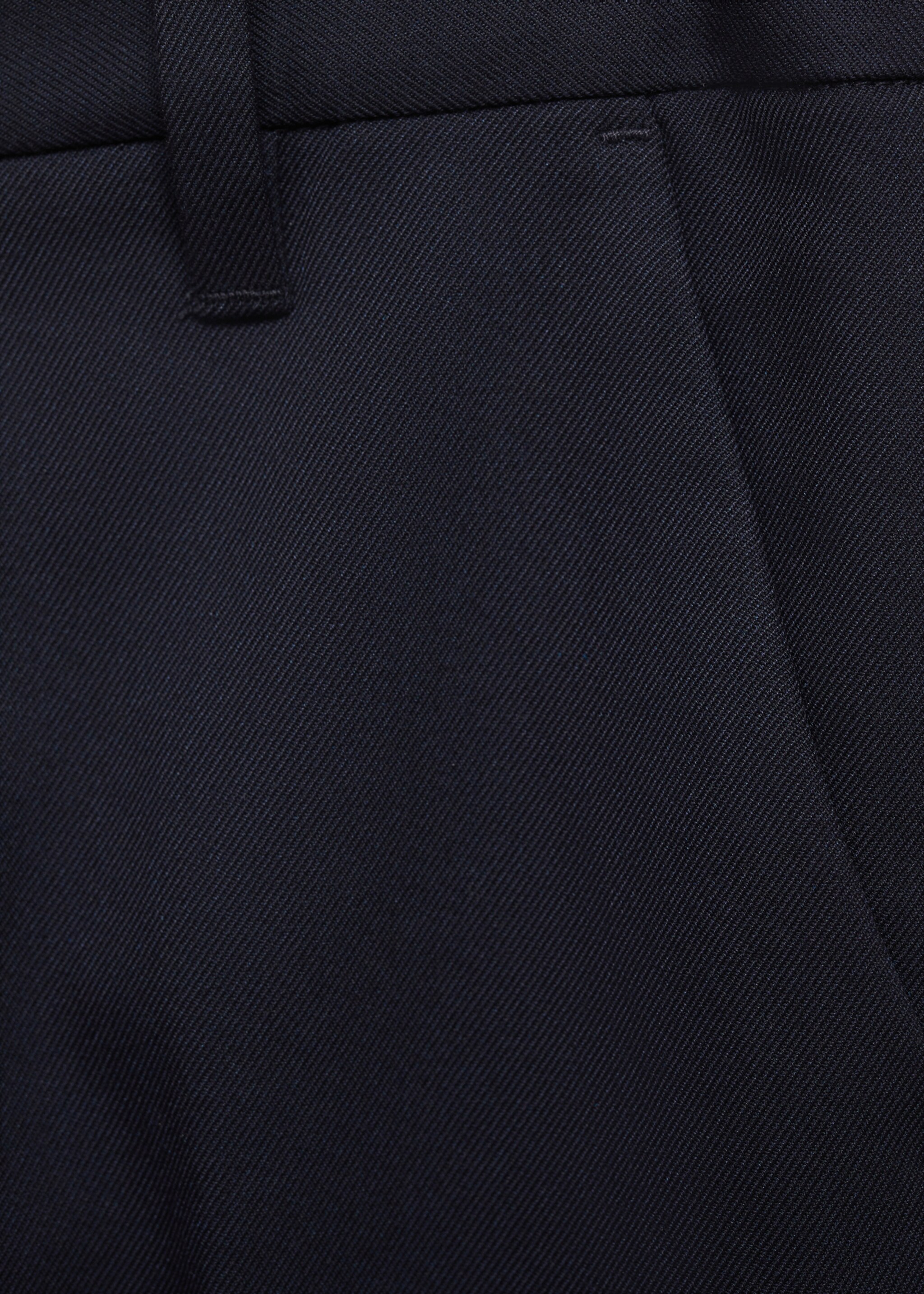 Straight striped trousers - Details of the article 0