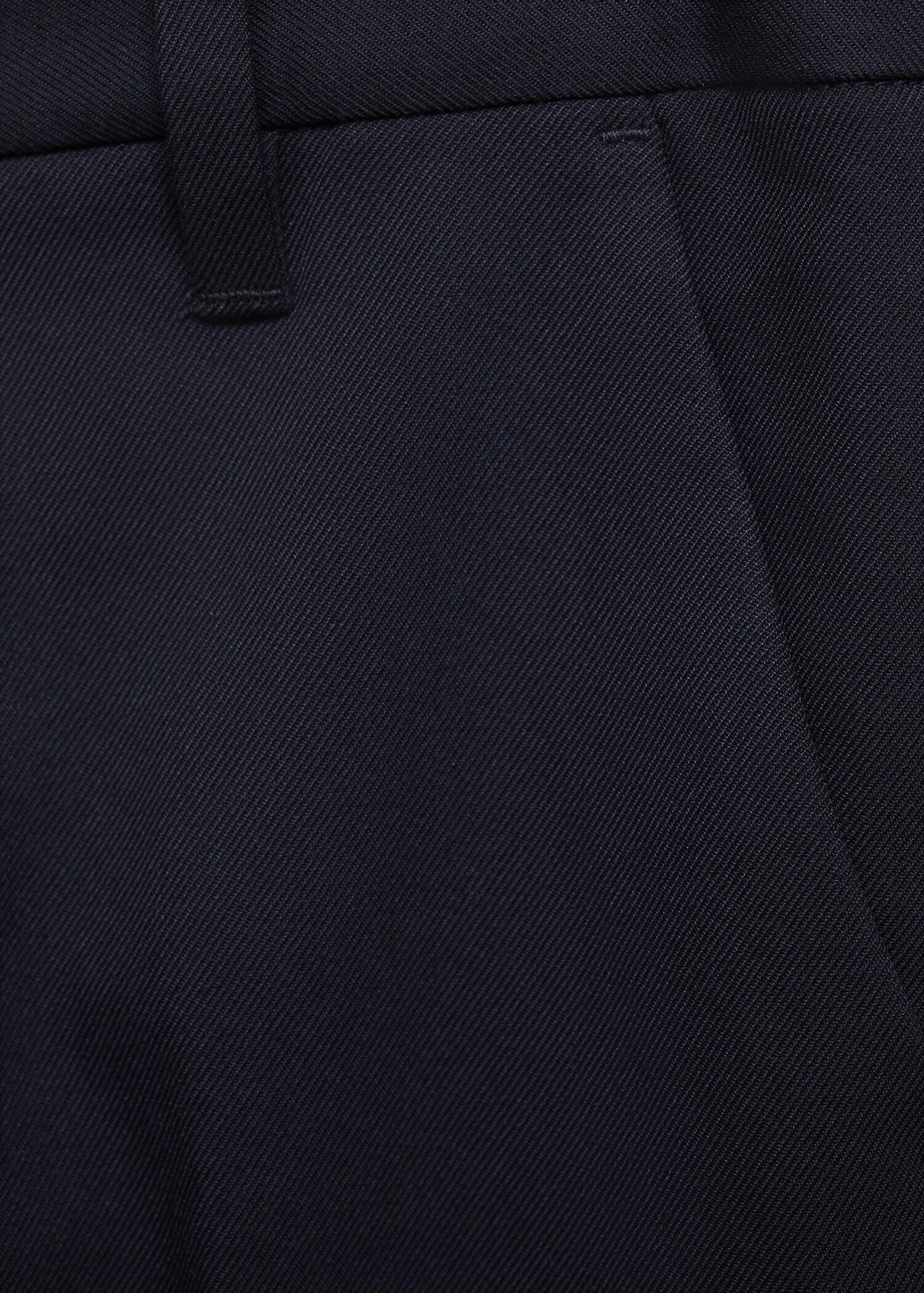 Straight striped trousers - Details of the article 0